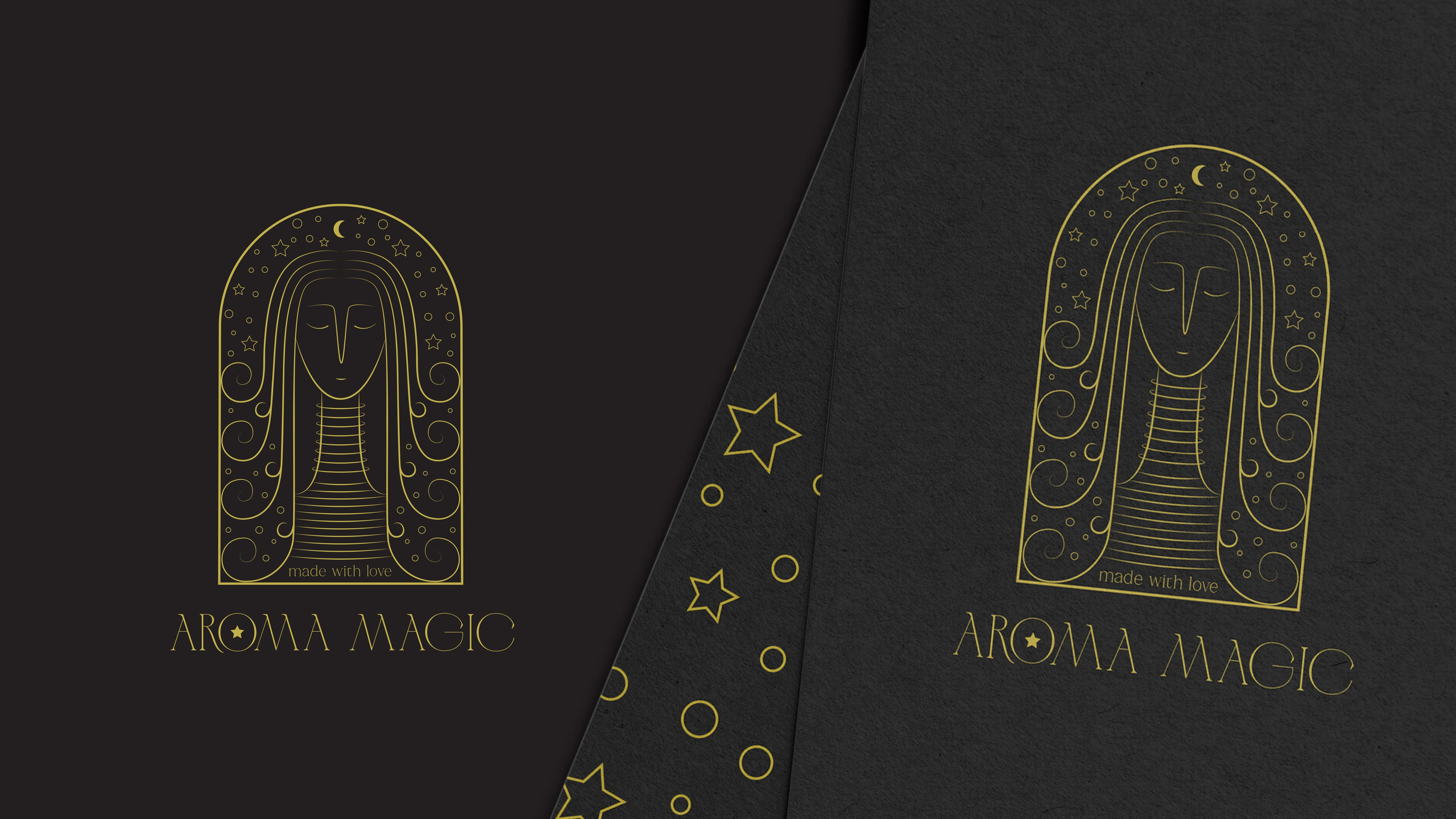 Aroma Magic. Design, illustration and painting