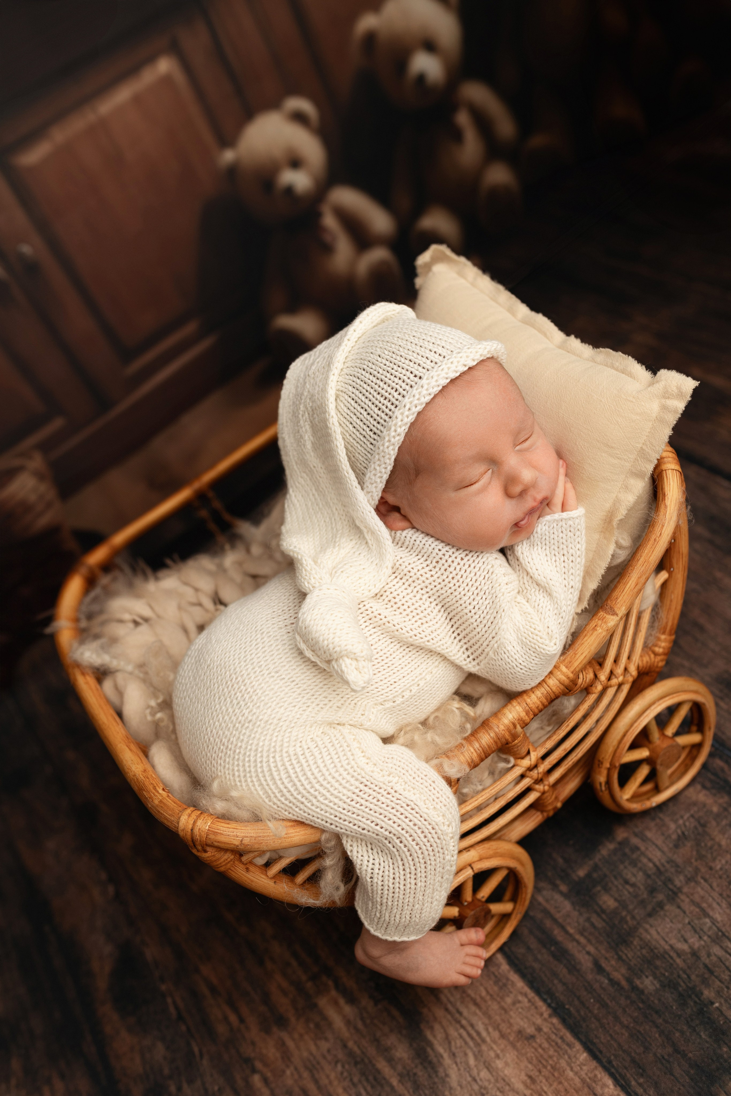 Семен. Лилия Алтухова — фотограф новорожденных в Москве и области