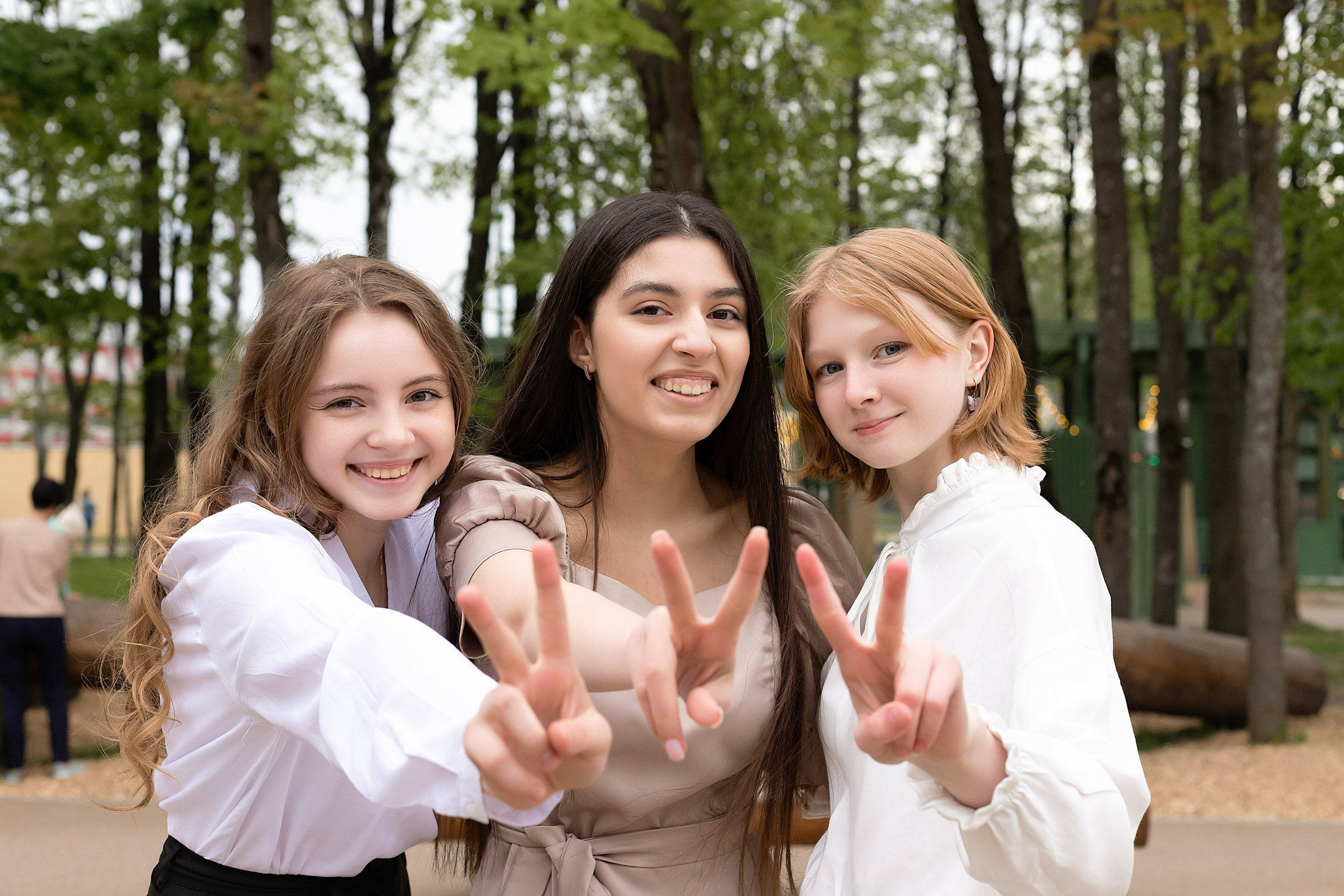 Съёмка в парке. Выпускные альбомы «Эврика» в Нижнем Новгороде