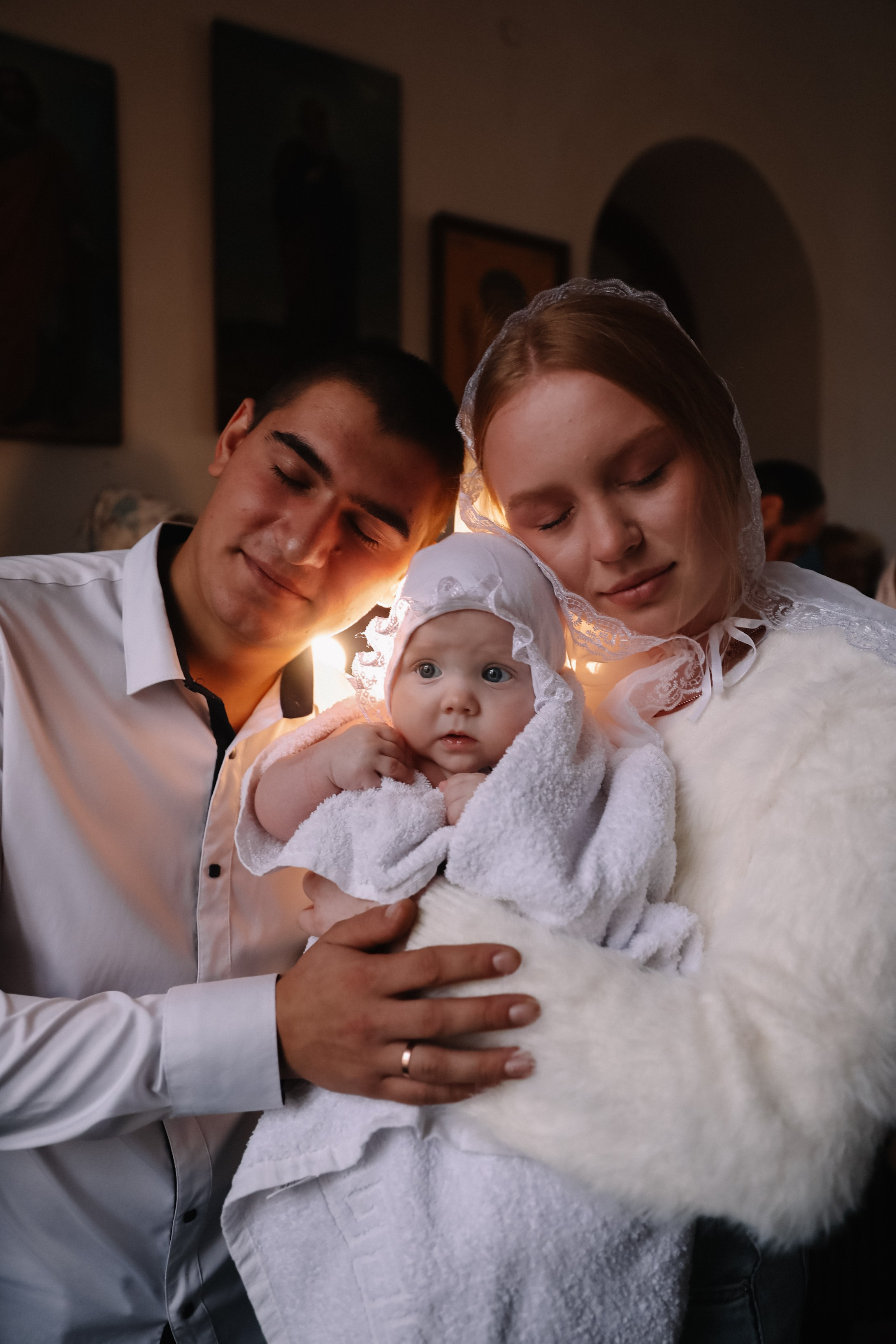 Таинство Крещения Евы. Свадебный и семейный фотограф в городе Пенза, Саранск, Ковылкино