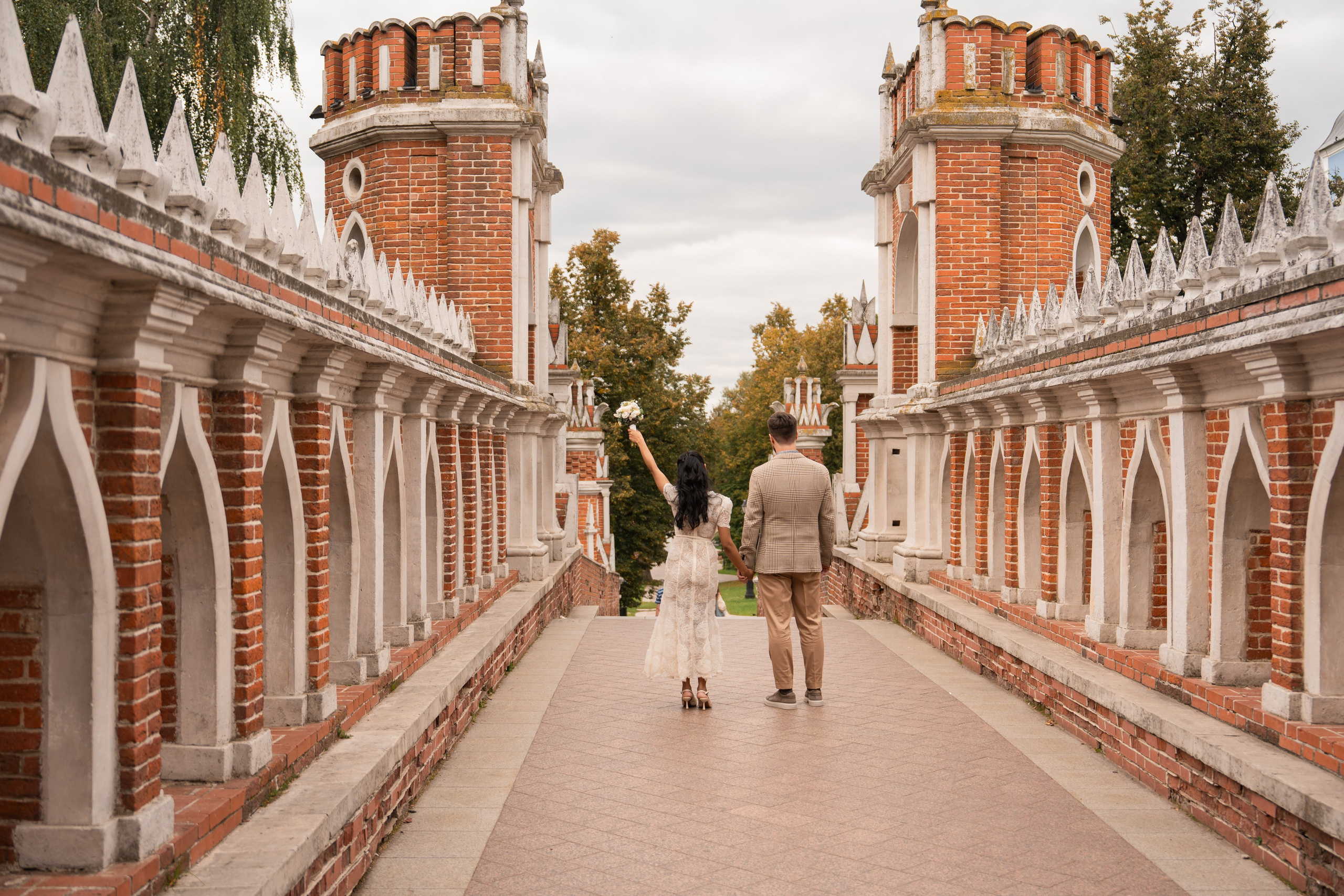 Максим и Харша, Царицыно. Свадебный фотограф в Москве Анна Полушина