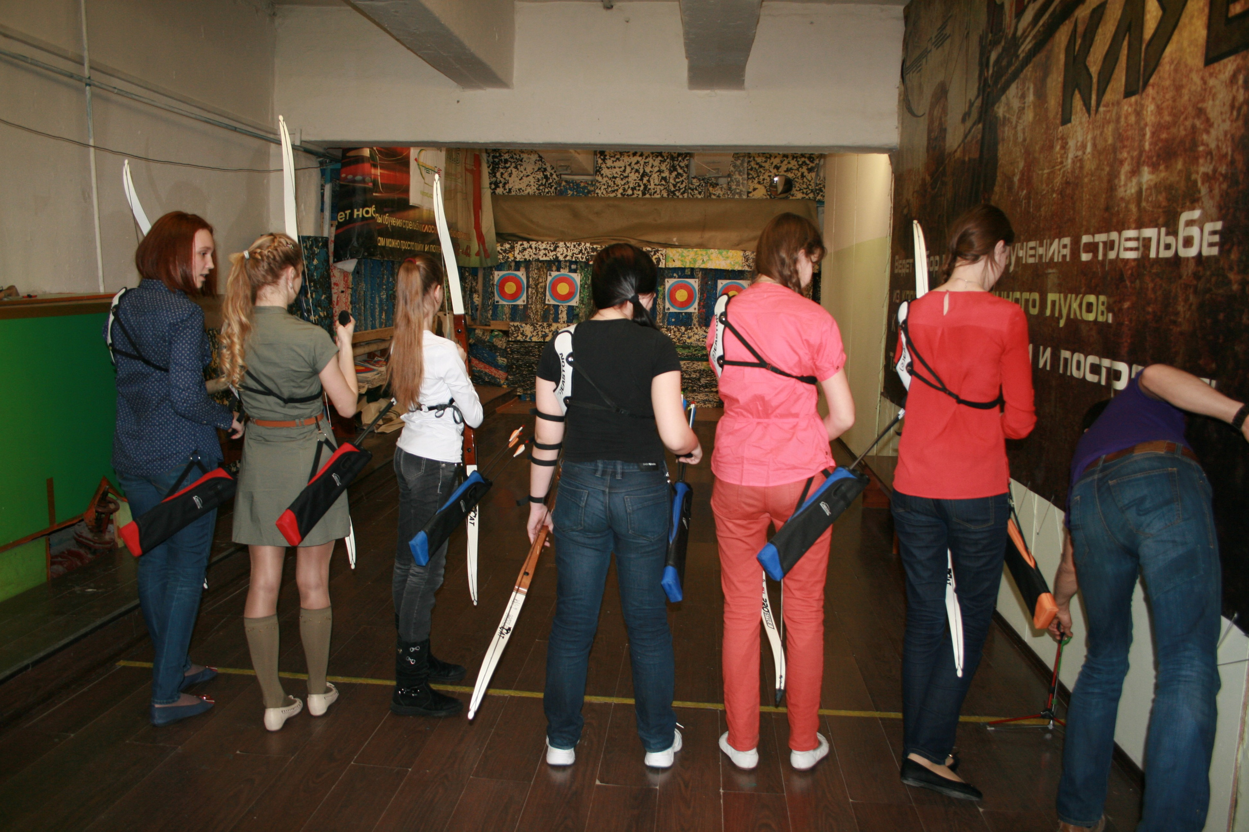 Соня ДР Стрелковый клуб 14 лет 15.03.2014. Семейный, Свадебный фотограф СПБ Питер— Романова Екатерина