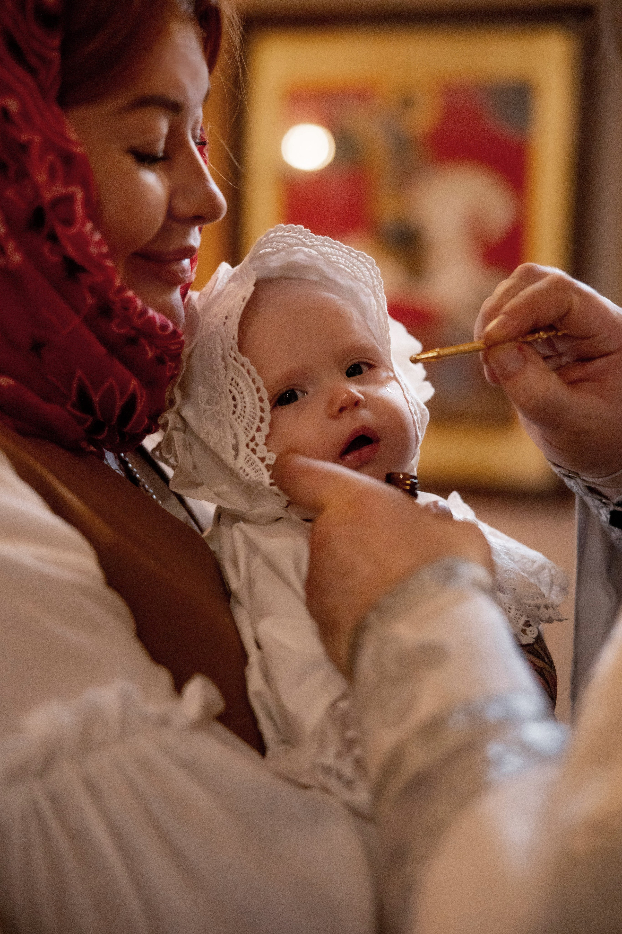 Таинство Крещения. Семейный фотограф в Москве