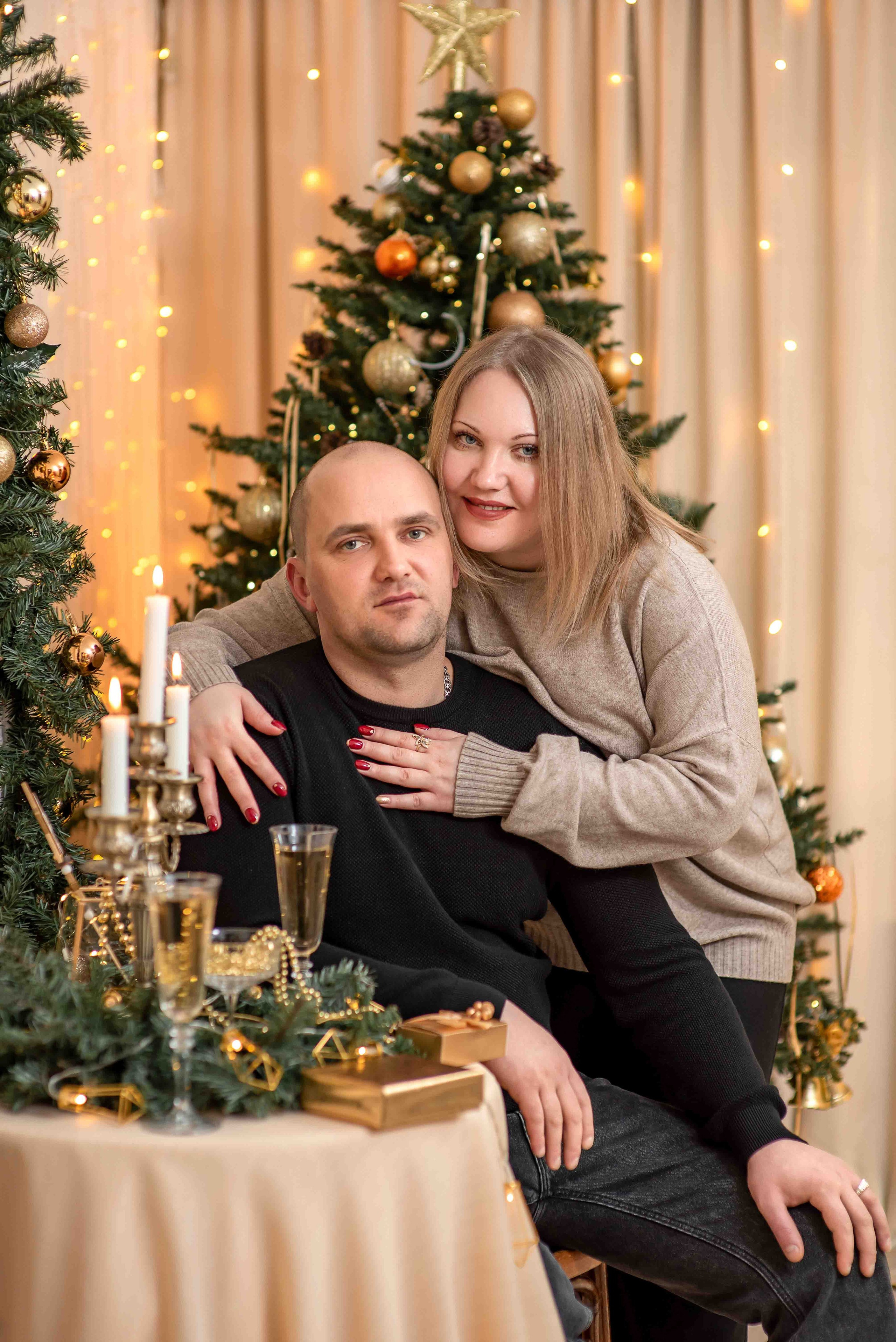 Людмила и её семья НГ 2025. Семейный и детский фотограф Наталья Горда