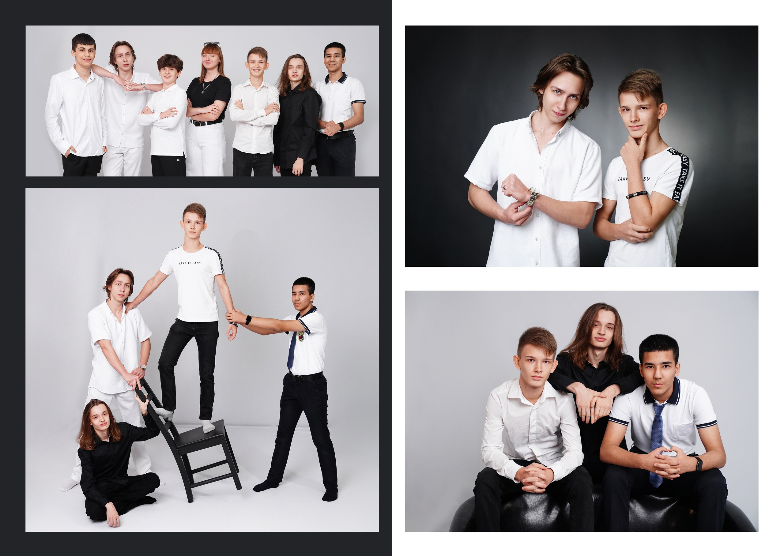 Черно-белый стиль. MEMENTO.Выпускные альбомы, школьные, юбилейные и другие книги. Ростов-на-Дону