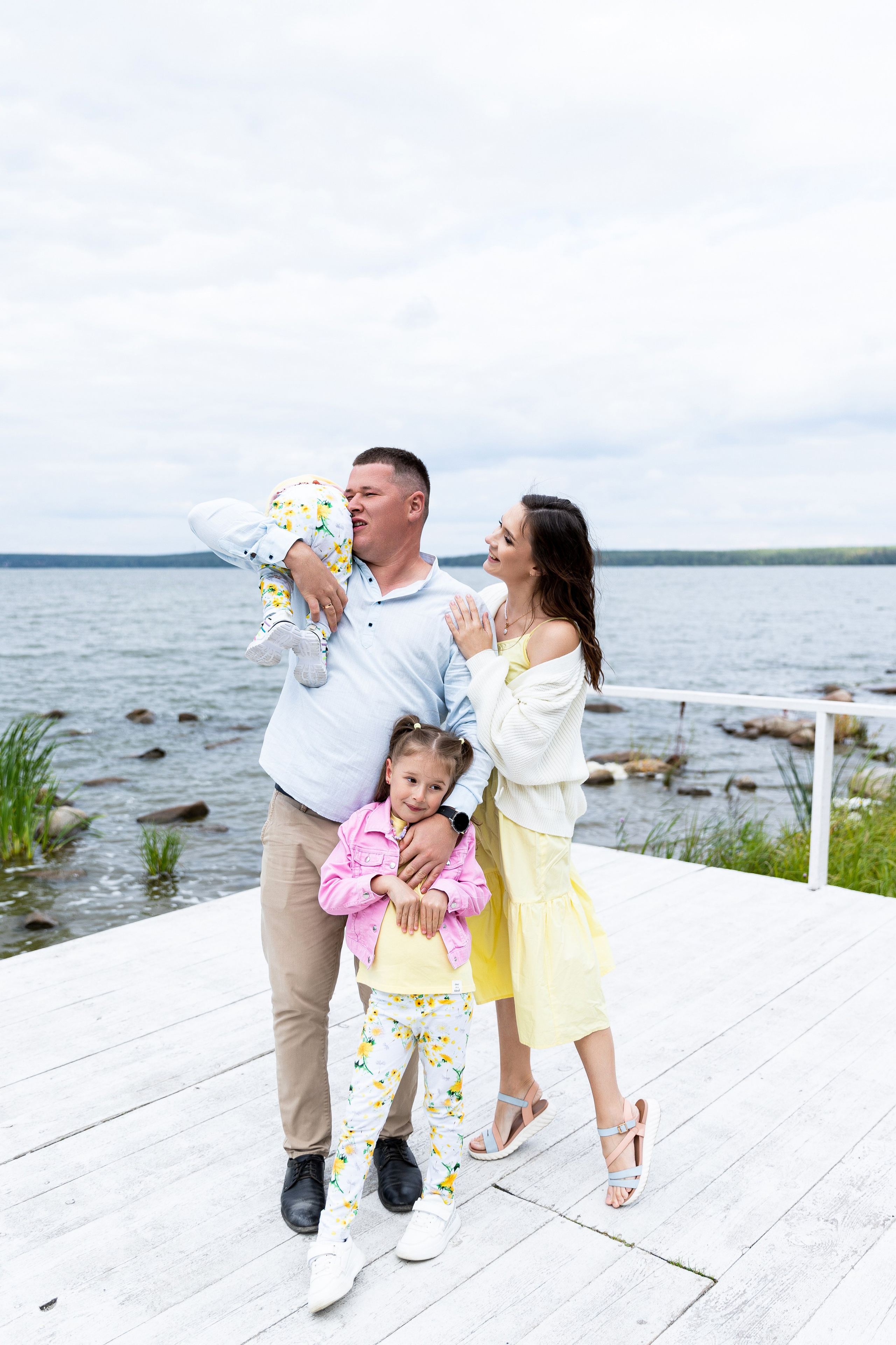 Саша, Лёша, Вика и Ксюша. Семейный фотограф в Екатеринбурге и Красноуфимске Евгения Лягаева