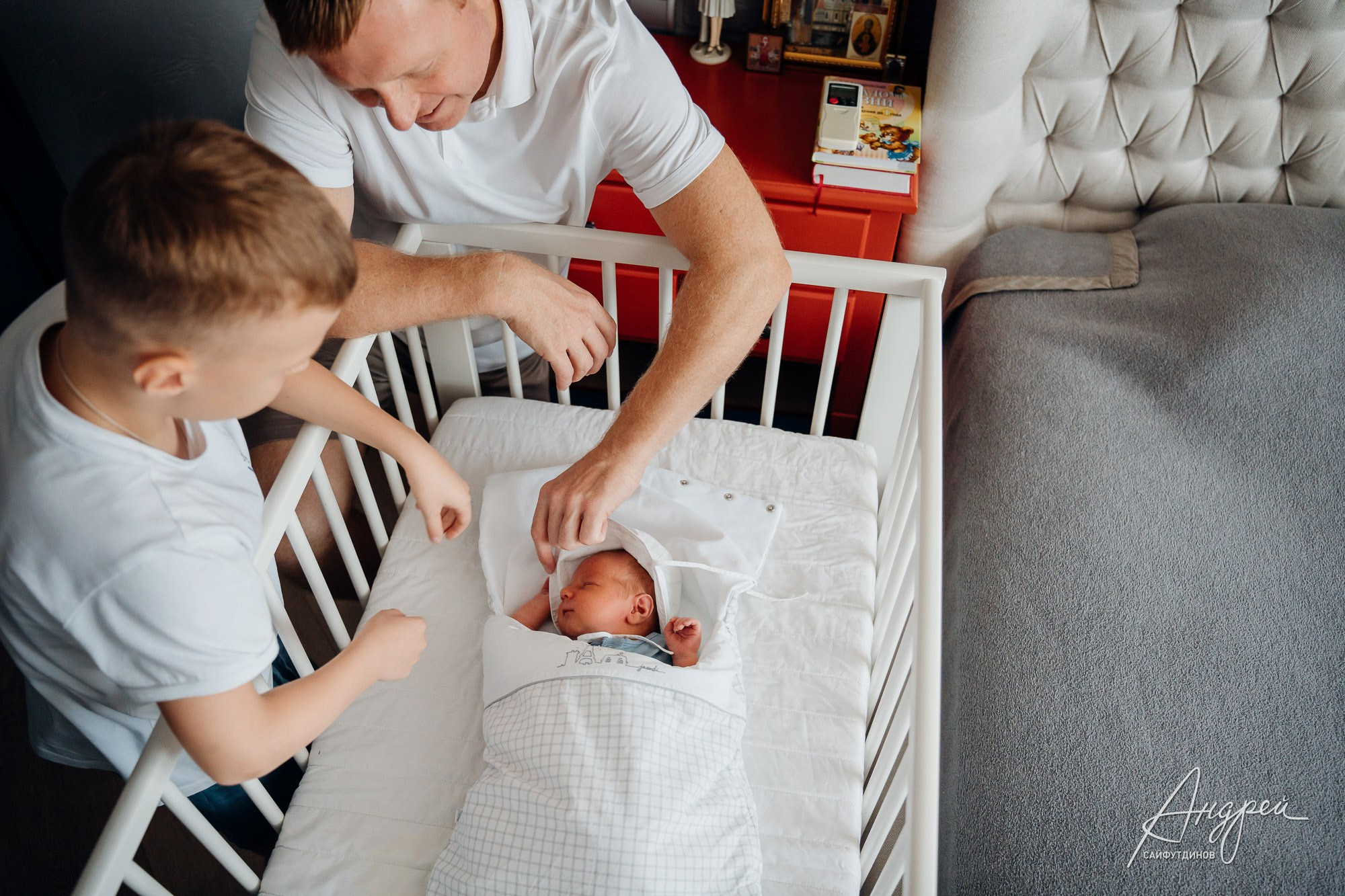 Фотосессия в день выписки из роддома. Свадебный и семейный фотограф в Ростове-на-Дону. Андрей Сайфутдинов