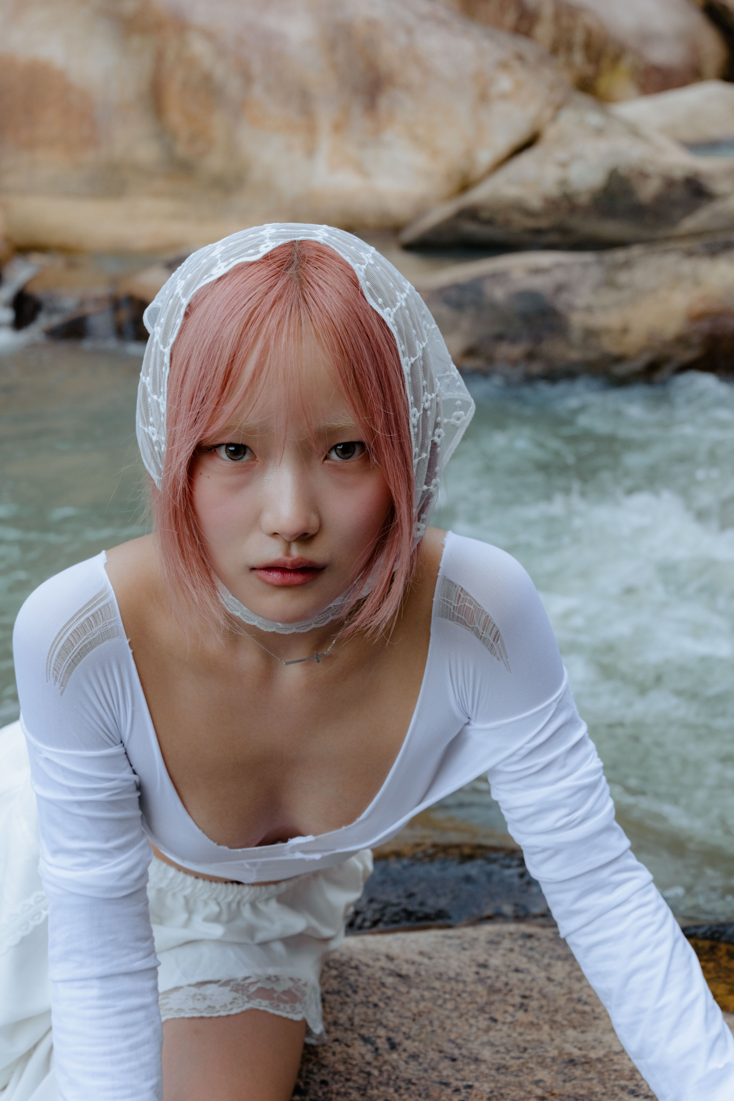 Location "Ba Ho Waterfall". Portrait photographer Nha Trang | Julia Meshanina