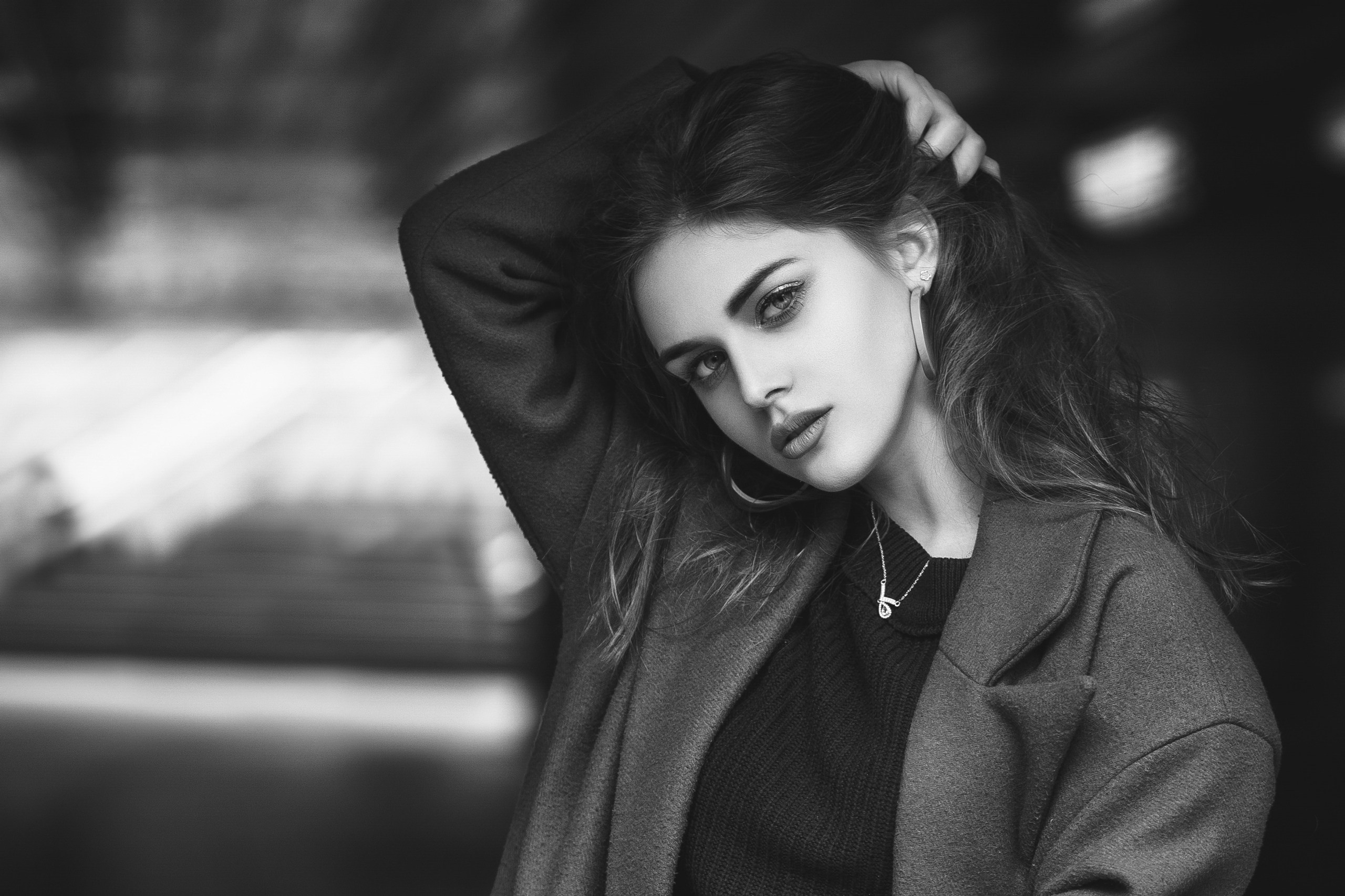 ЧБ классика портреты. Компания и фотошкола по созданию контента в Москве