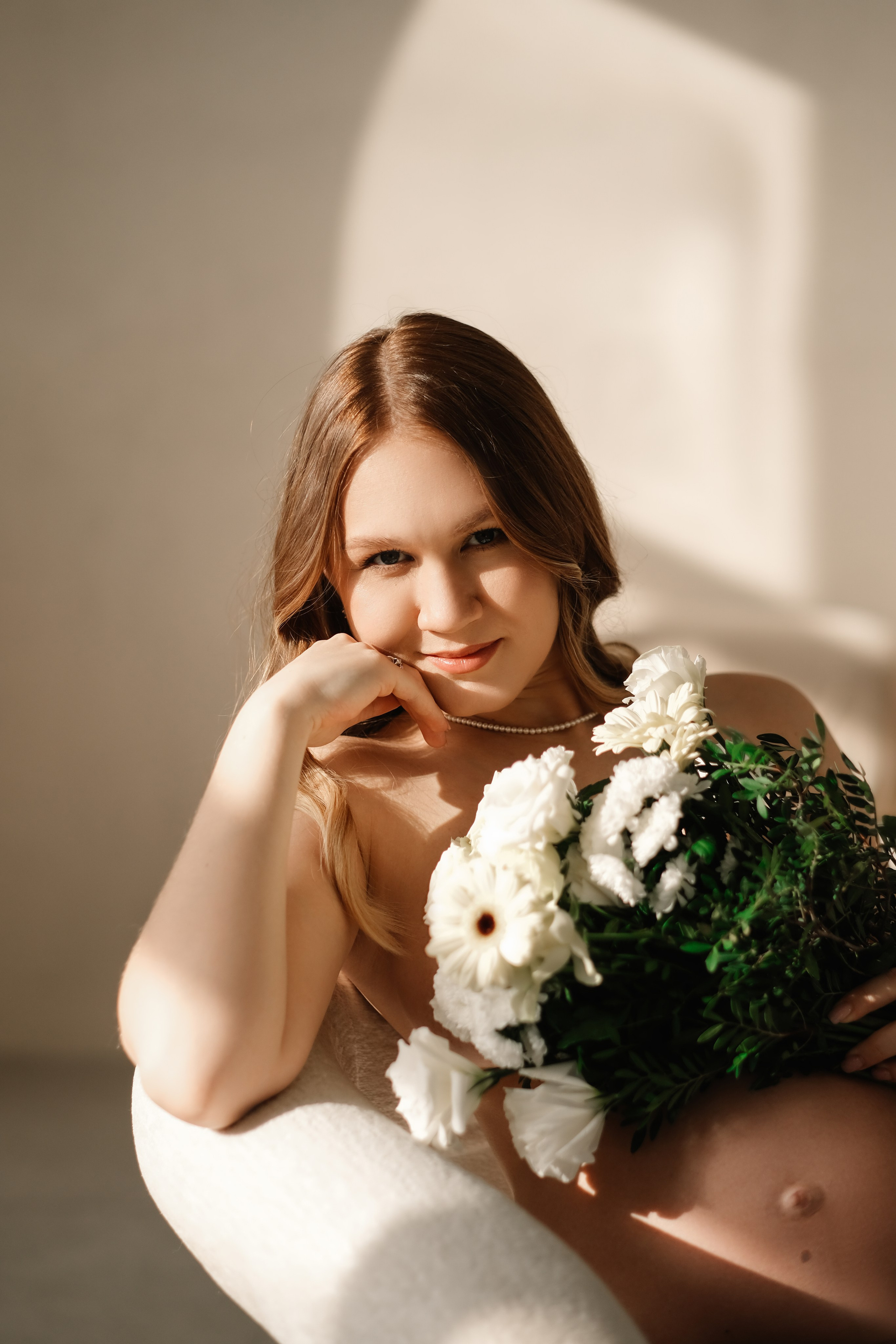 Леся и Дима. Фотограф беременности и Newborn в Екатеринбурге Марина Добровольская