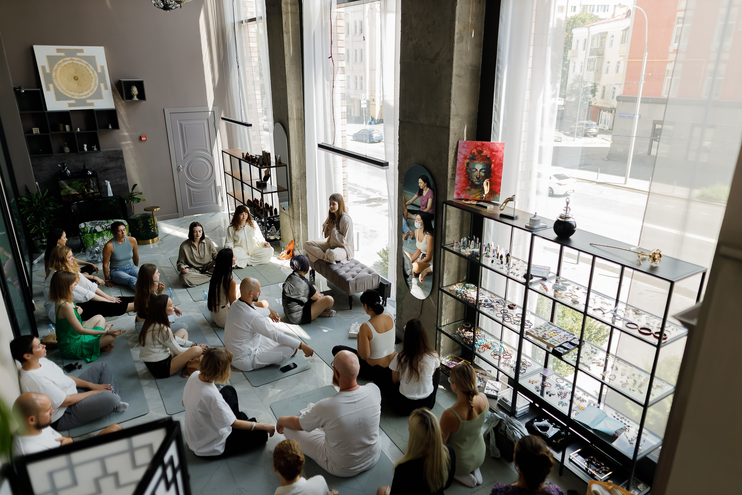 Фестиваль йоги. Фотограф Москва