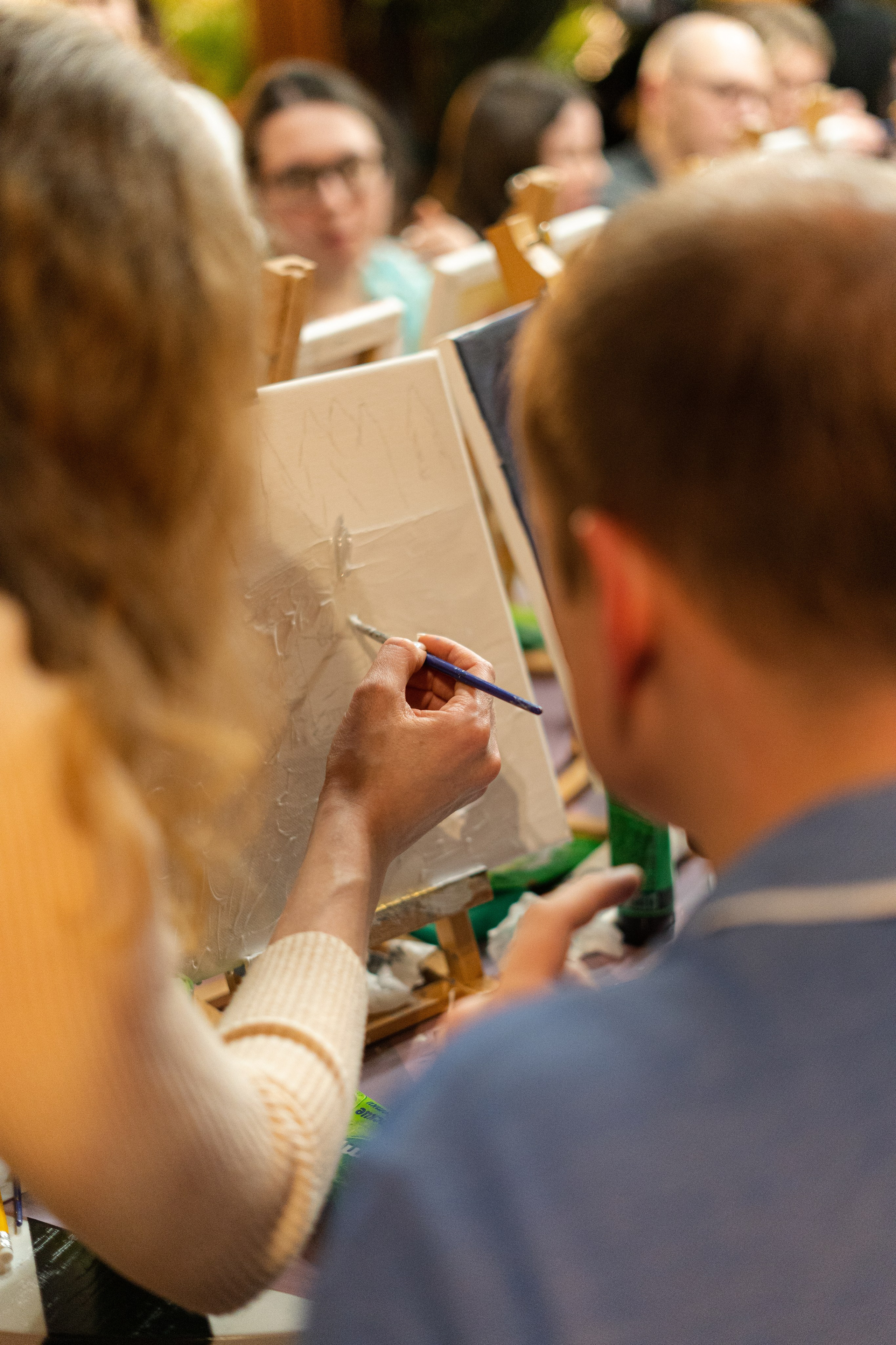 Корпоратив Teach Me Art 2. Портретный фотограф в Москве и Санкт-Петербурге Арина Чех