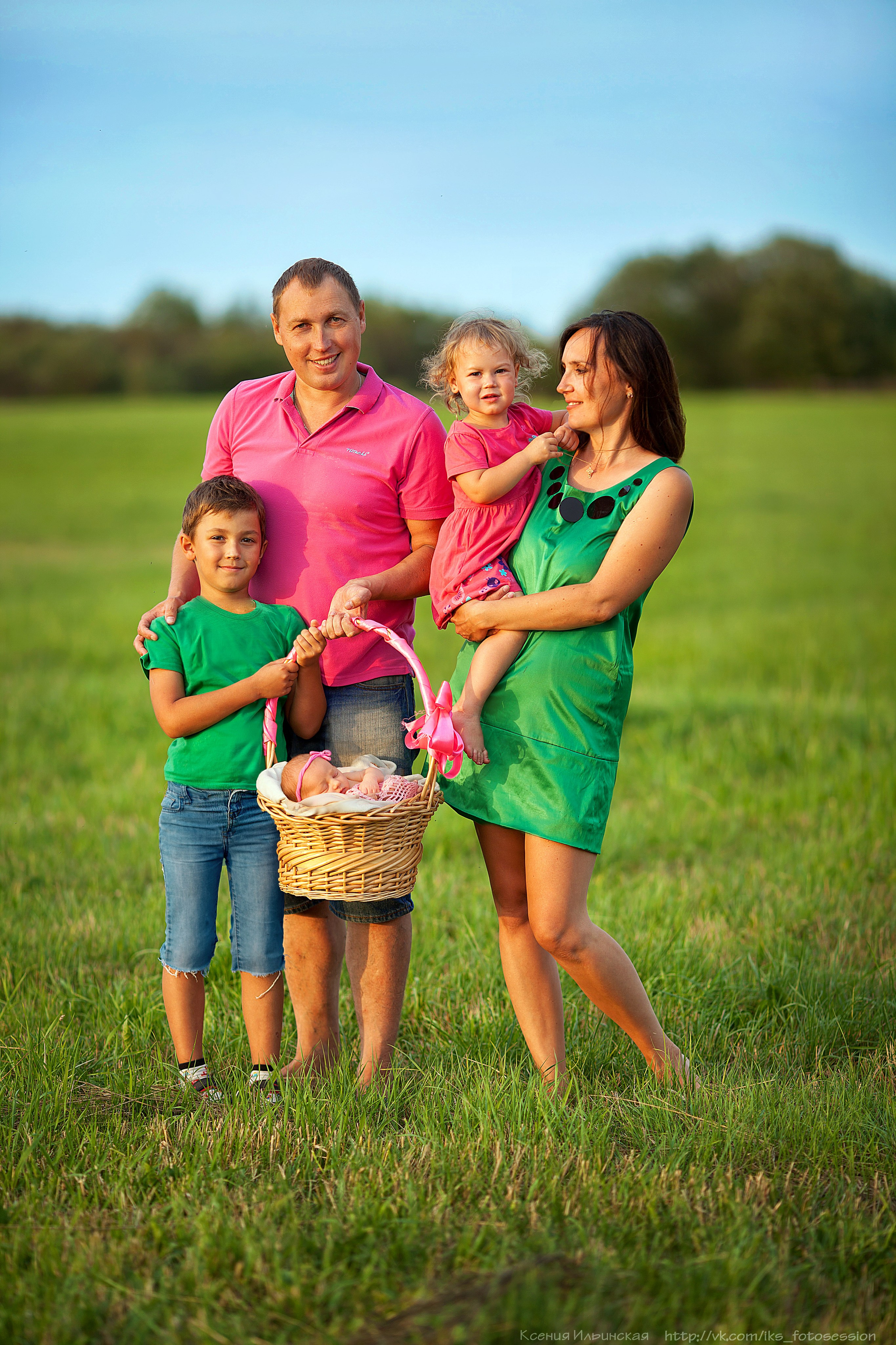СЕМЬЯ. Фотограф из Санкт-Петербурга Ильинская Ксения