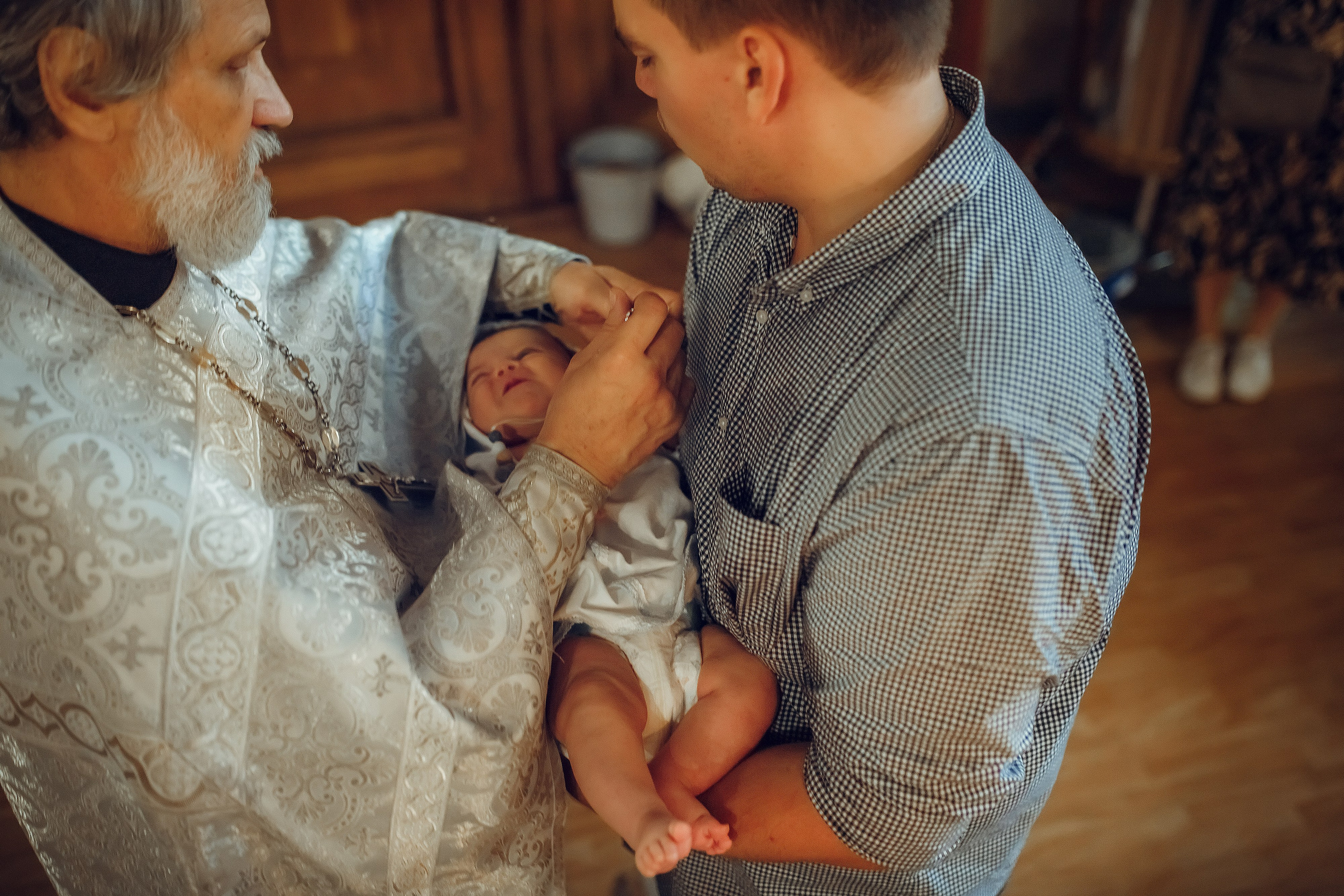 Крещение Арсения. Фотограф на Крещение, семейный фотограф в Москве