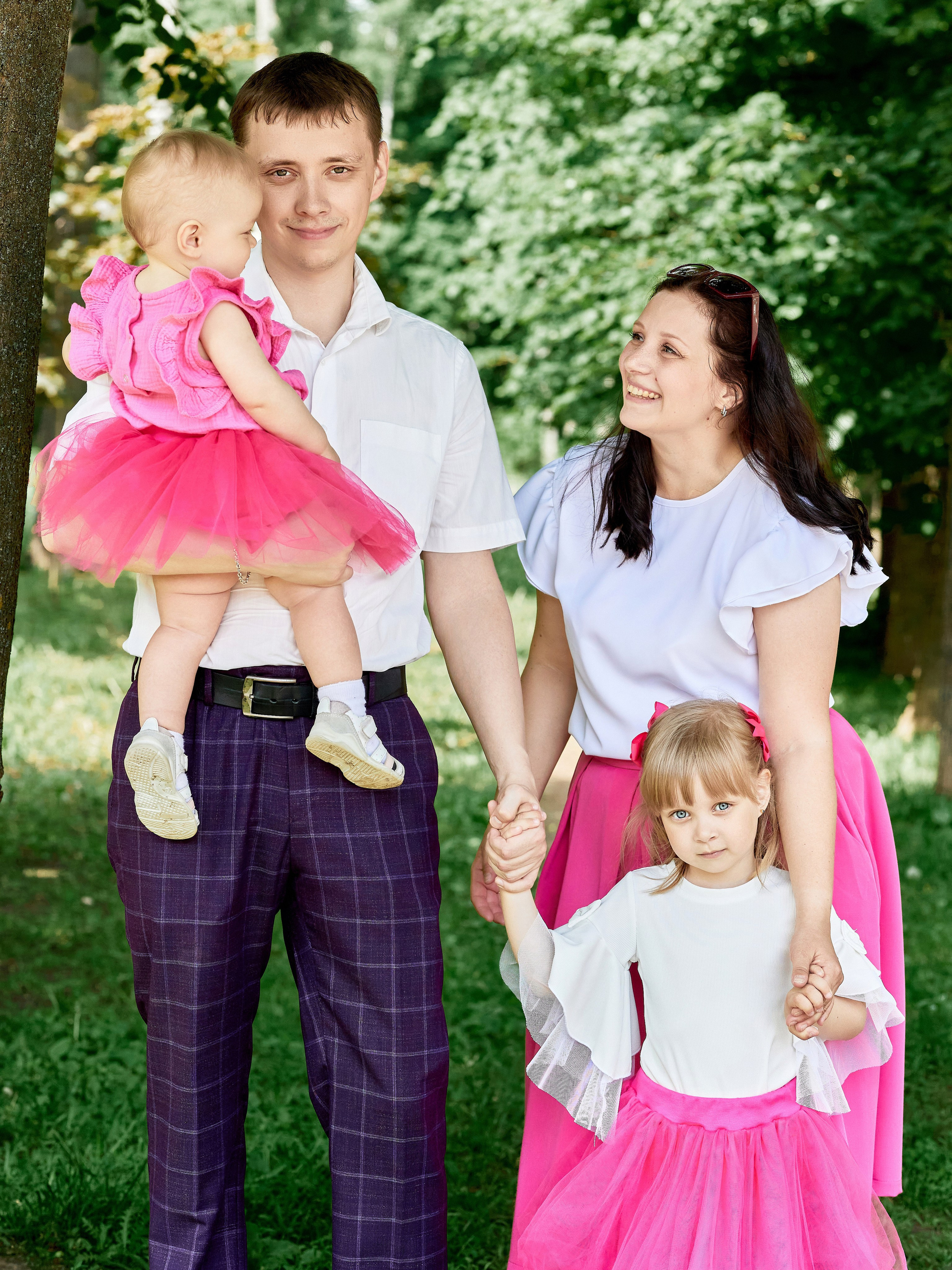 семейная фотосессия в парке