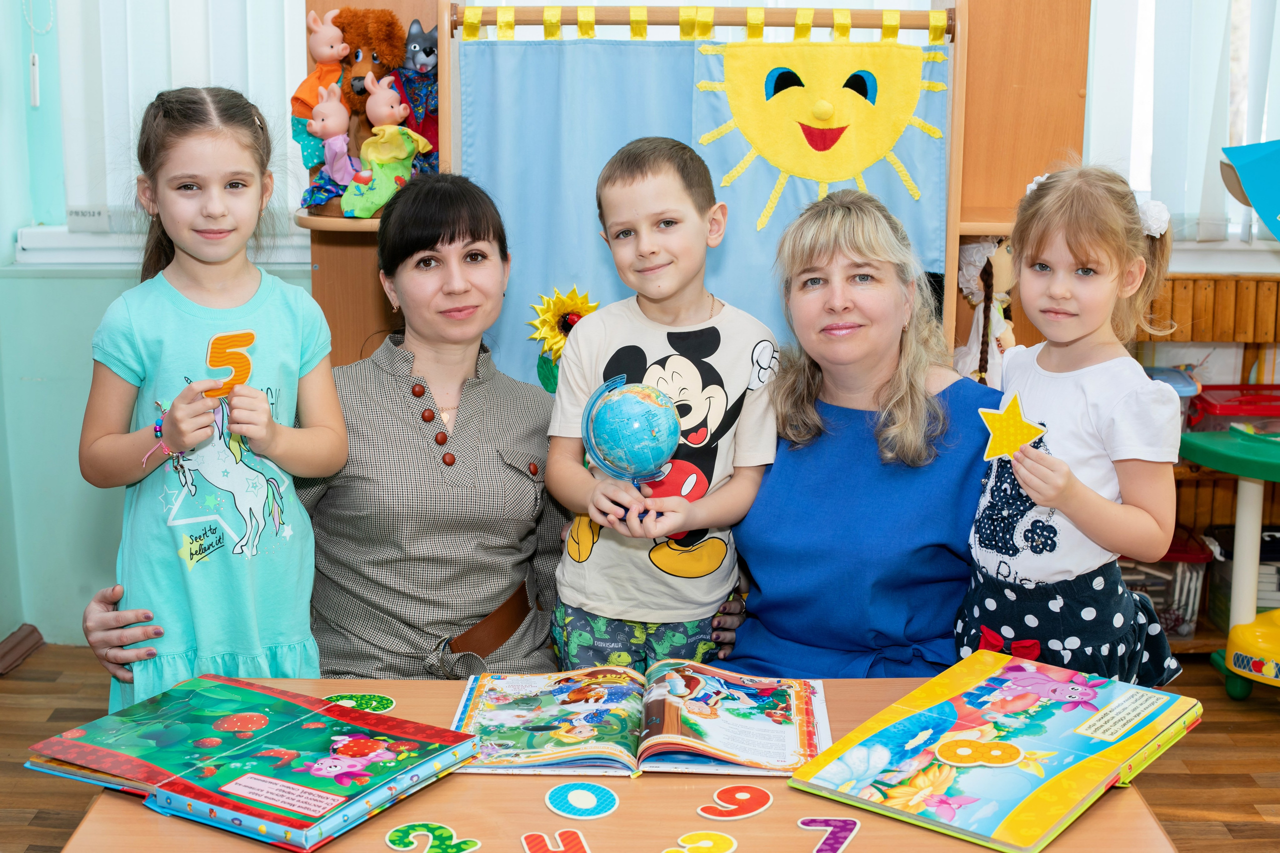 Съемка в детском саду. Выпускные фотокниги