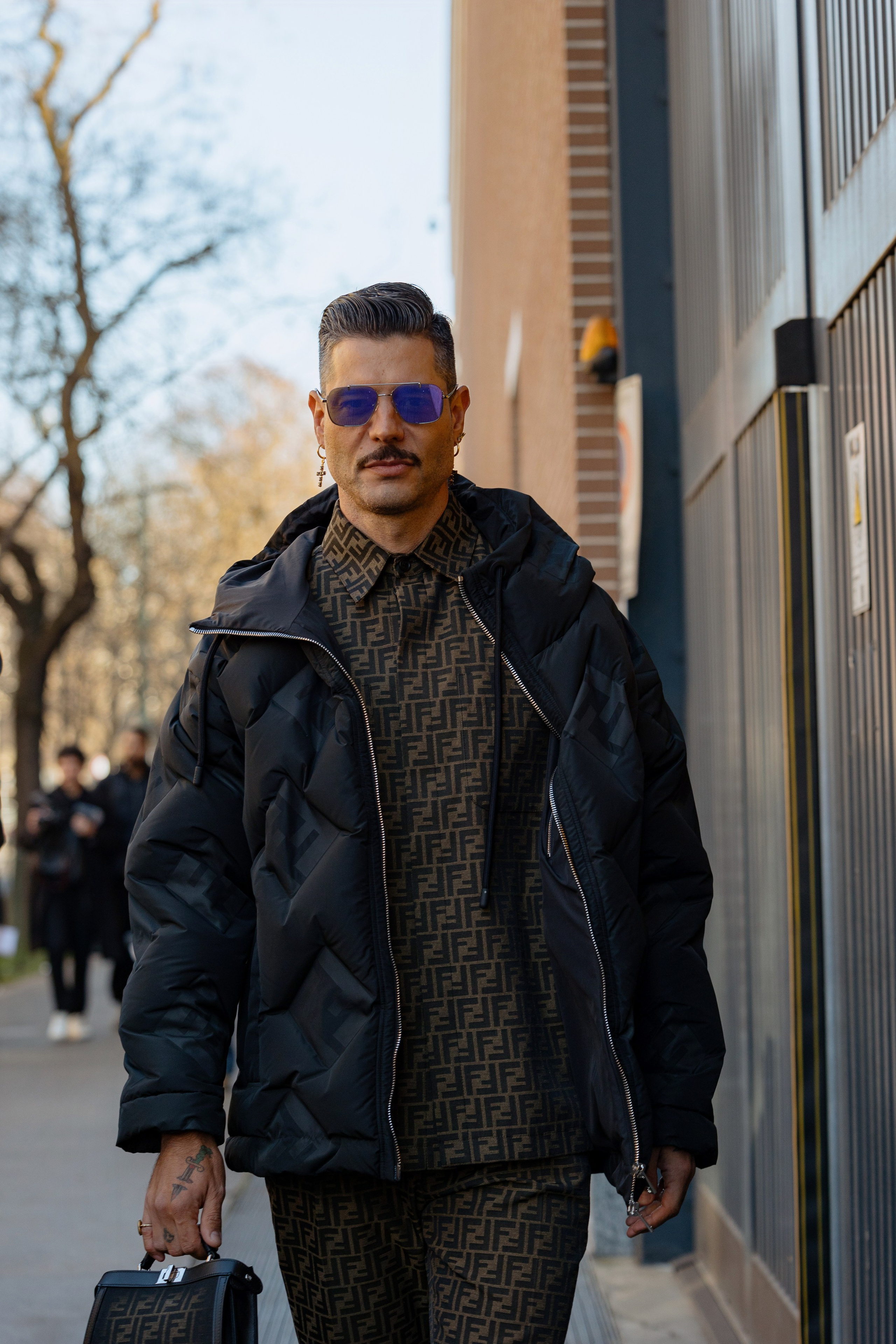 Milan Mens fashion week FW 24/25 FENDI. Photographer in Milan Ivan Goncharov
