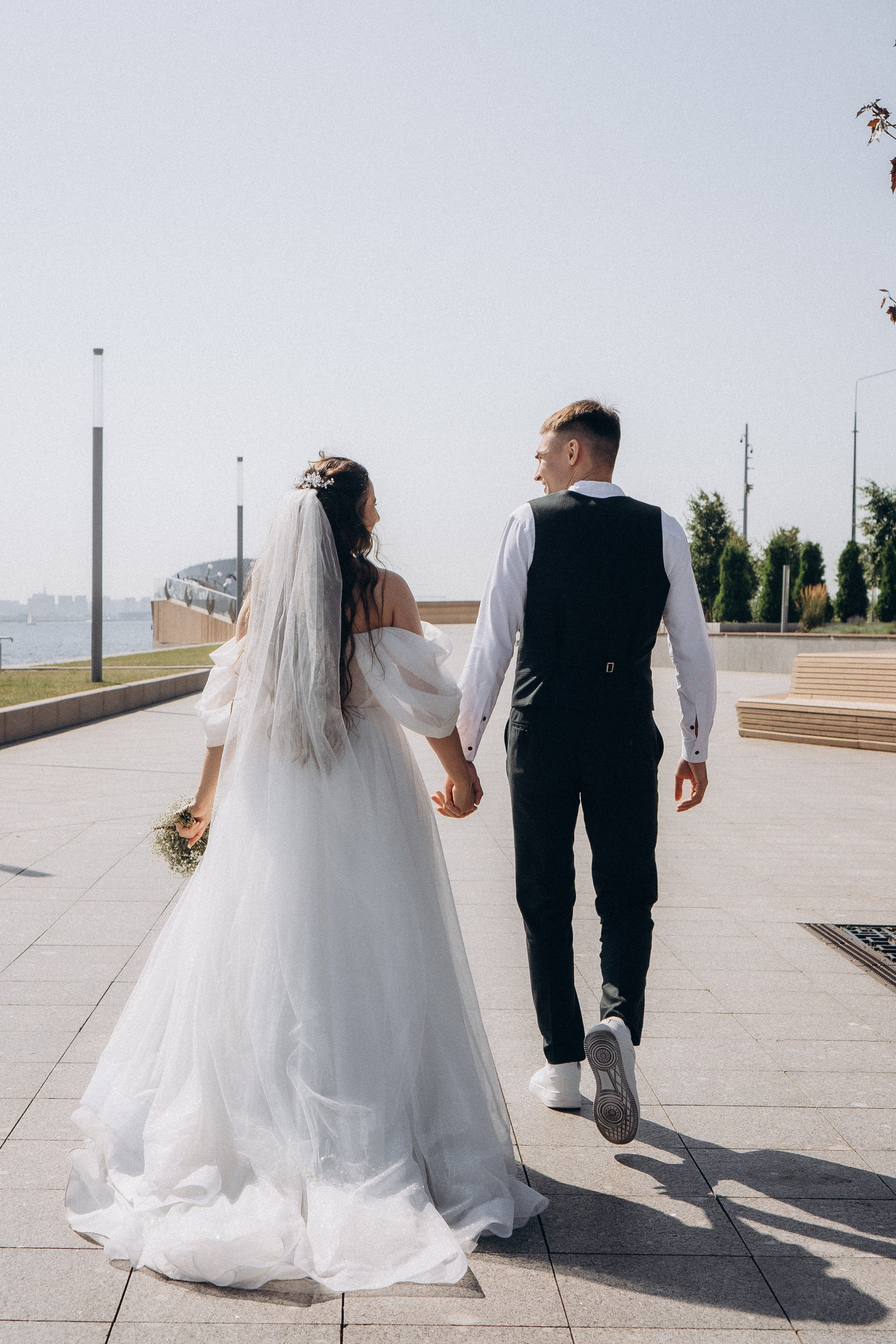 СВАДЕБНАЯ СЬЕМК В ПАРКЕ 300-ЛЕТИЯ. Профессиональный фотограф, Санкт-Петербург — Виктория Богомолова