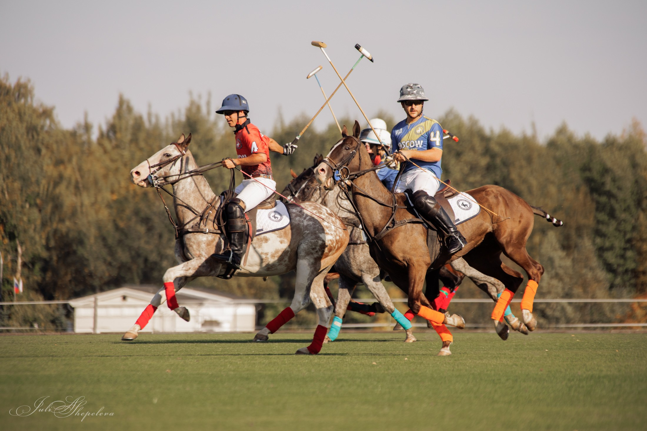 Осенний кубок по конному поло. Детская Конная фотография в Москве Юлия Шепелева