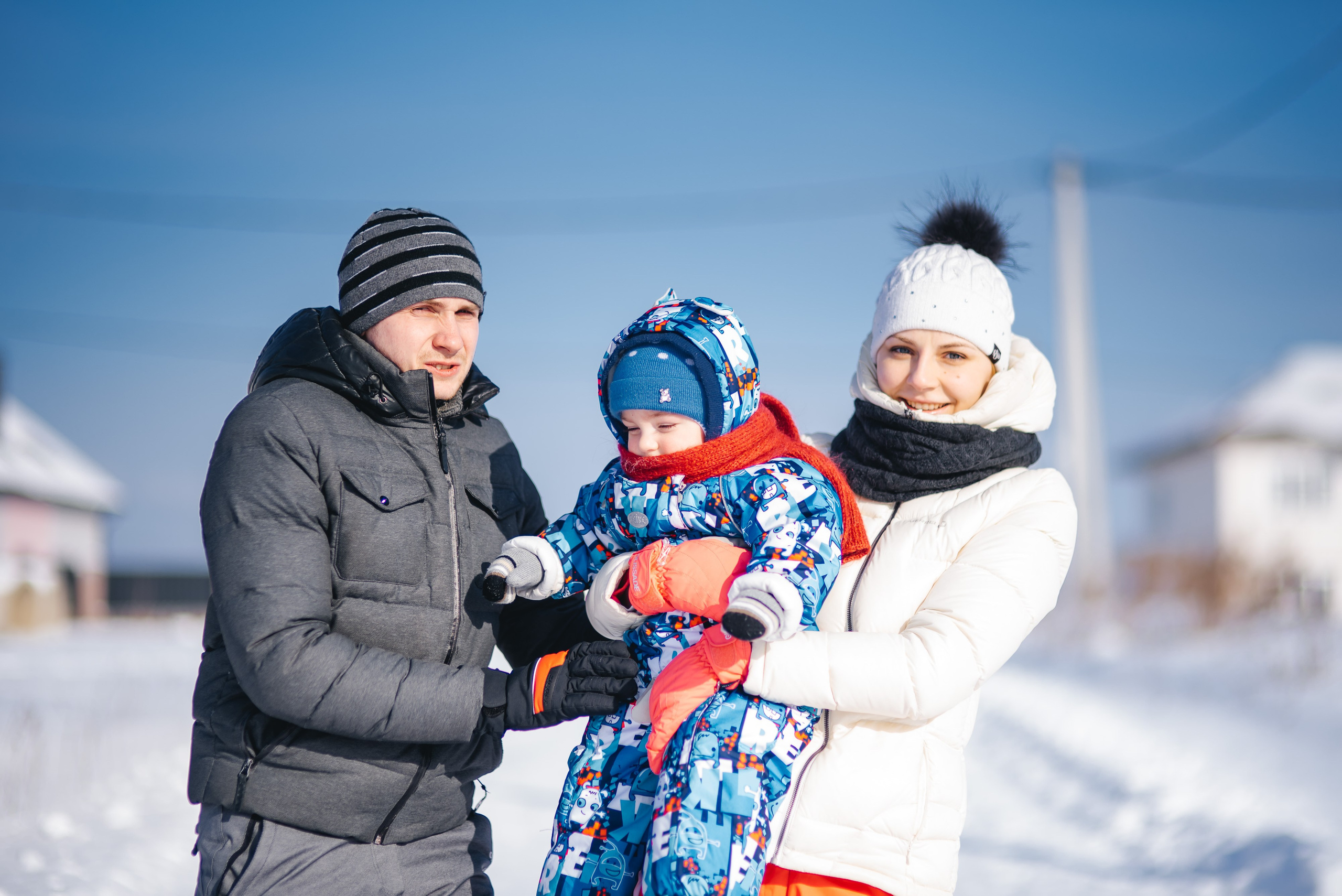 Зимняя фотосессия на улице. Свадебный и семейный фотограф в Минске Филиппович Александр