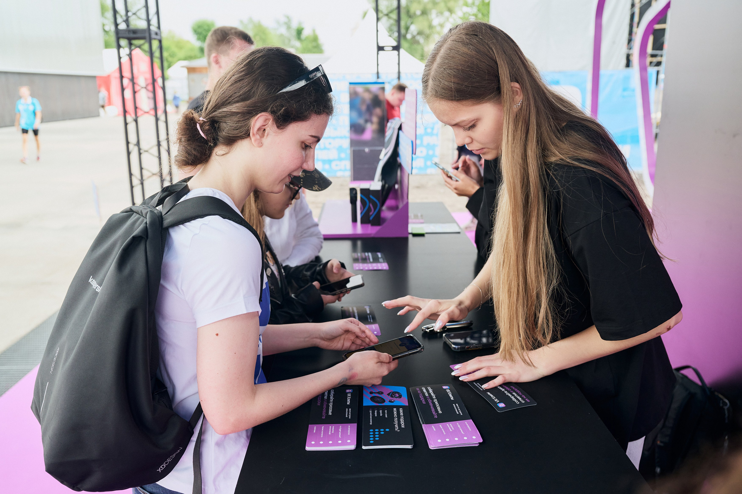VK Fest Стенд VK Клипы. Фотограф Сергей Бойко Москва