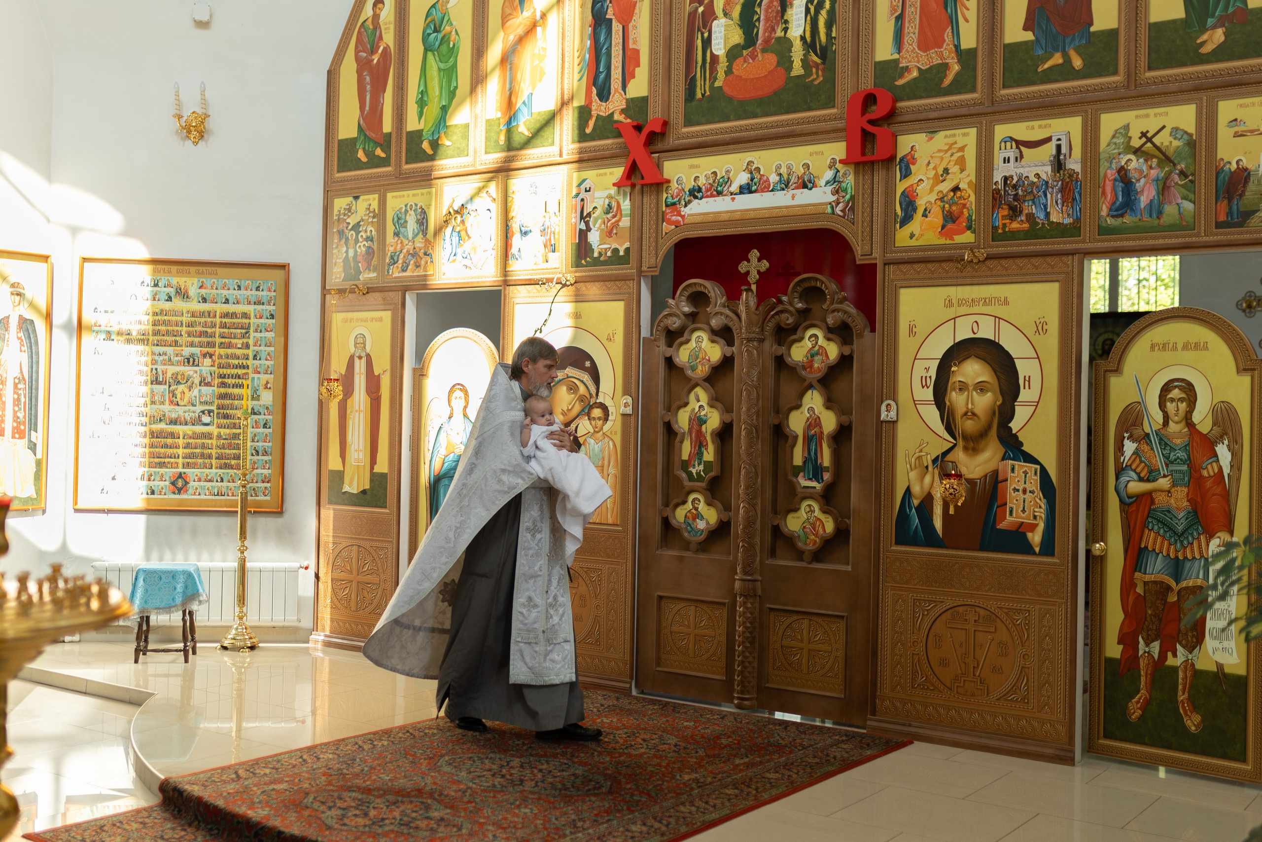 Крещение Артёма (все фото с таинсвта крещения). Фотограф новорожденных. Детский и семейный фотограф Марьяна Юдина