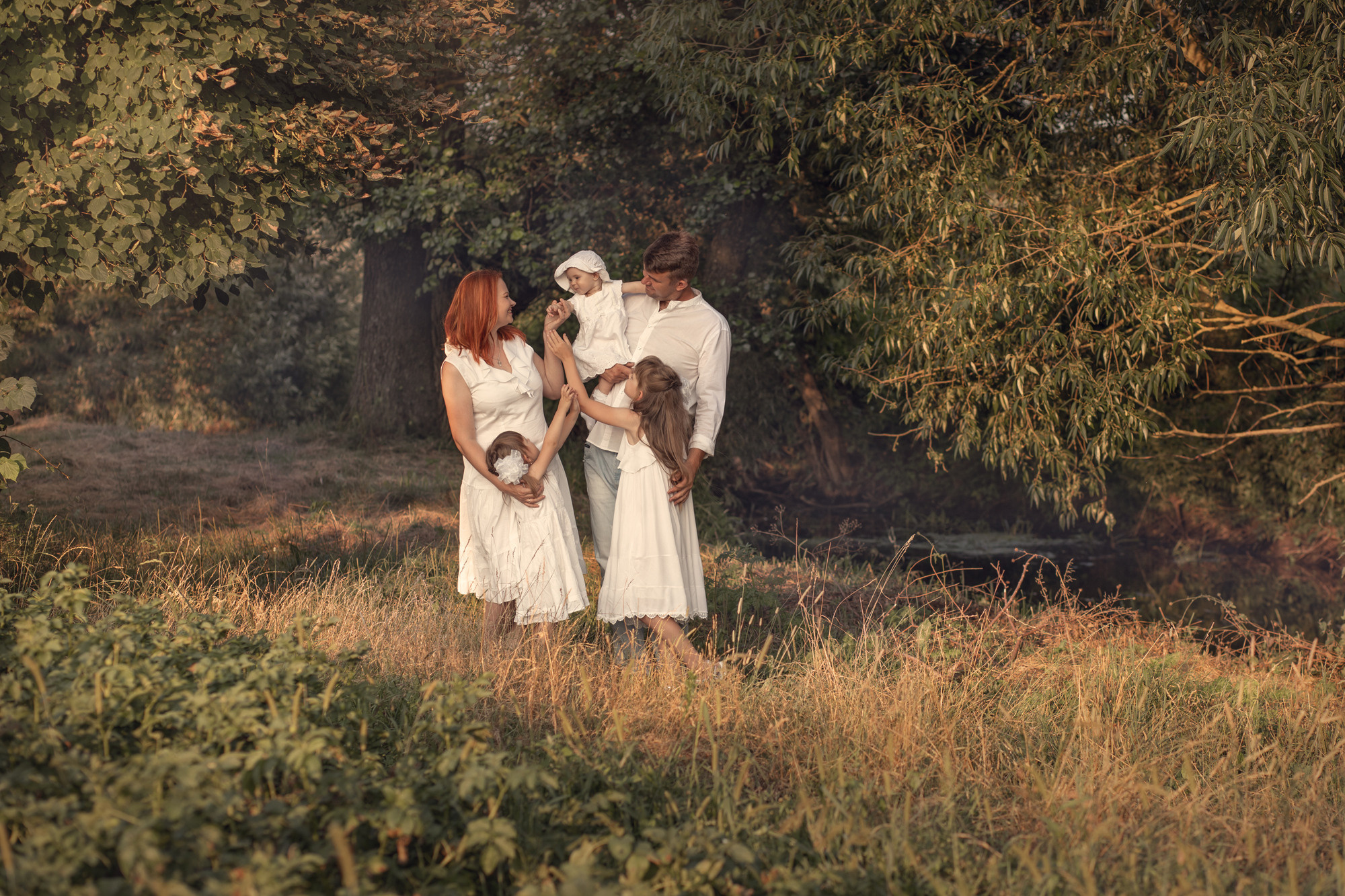 Елена+Алексей+девочки. Семейный и детский фотограф в Пинске Марина Русина