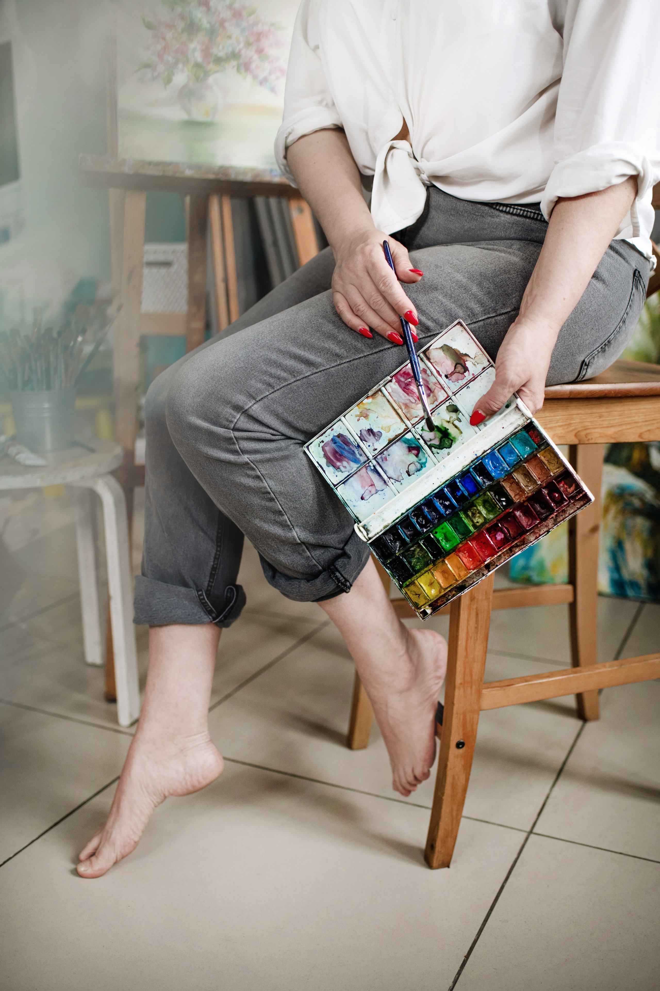 КЕЙС художника Веры Крамарчук. Женский, семейный и контент-фотограф в Оренбурге Анна Соловых