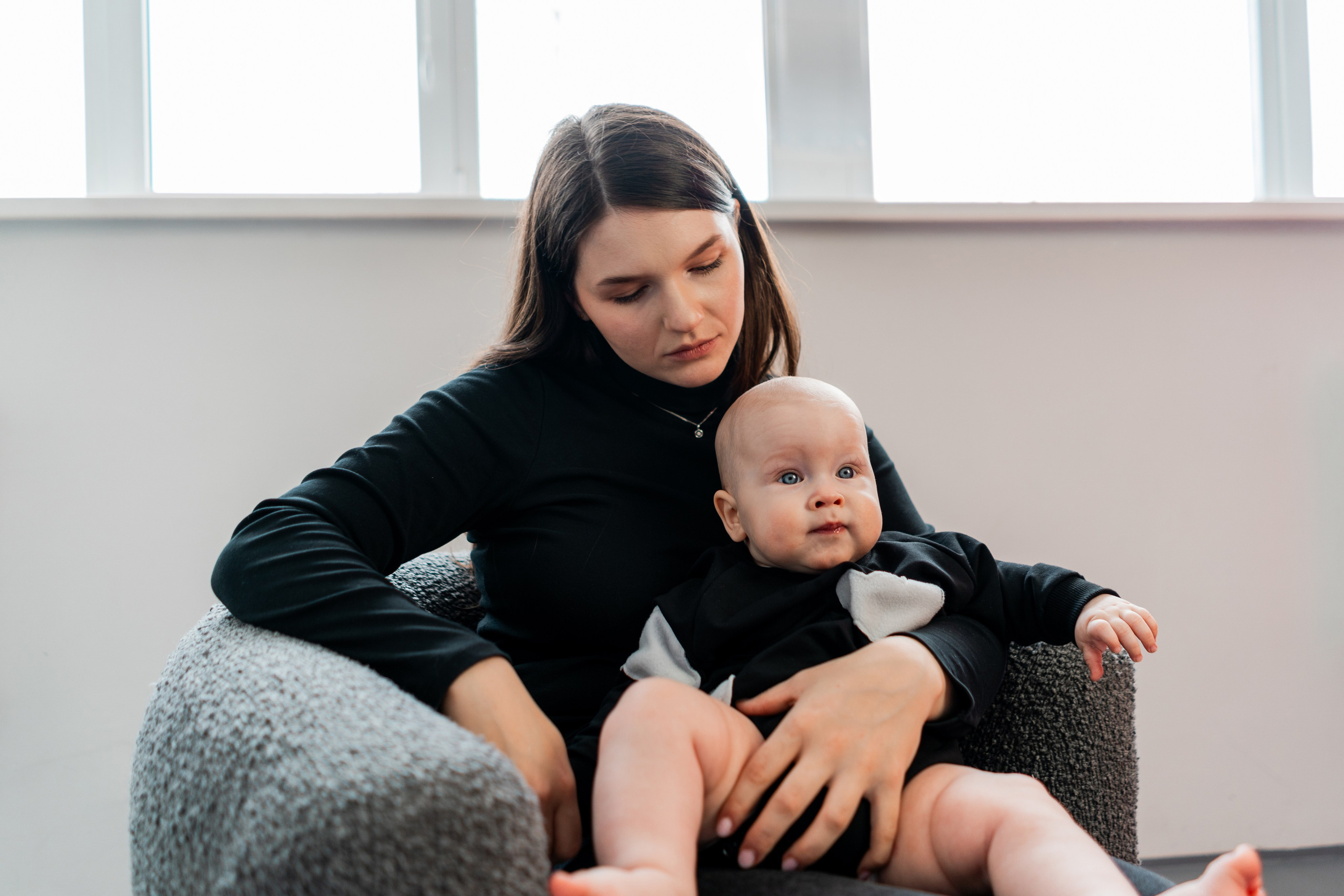 Семейная фотосессия Кристины и малыша Славы в Калуге