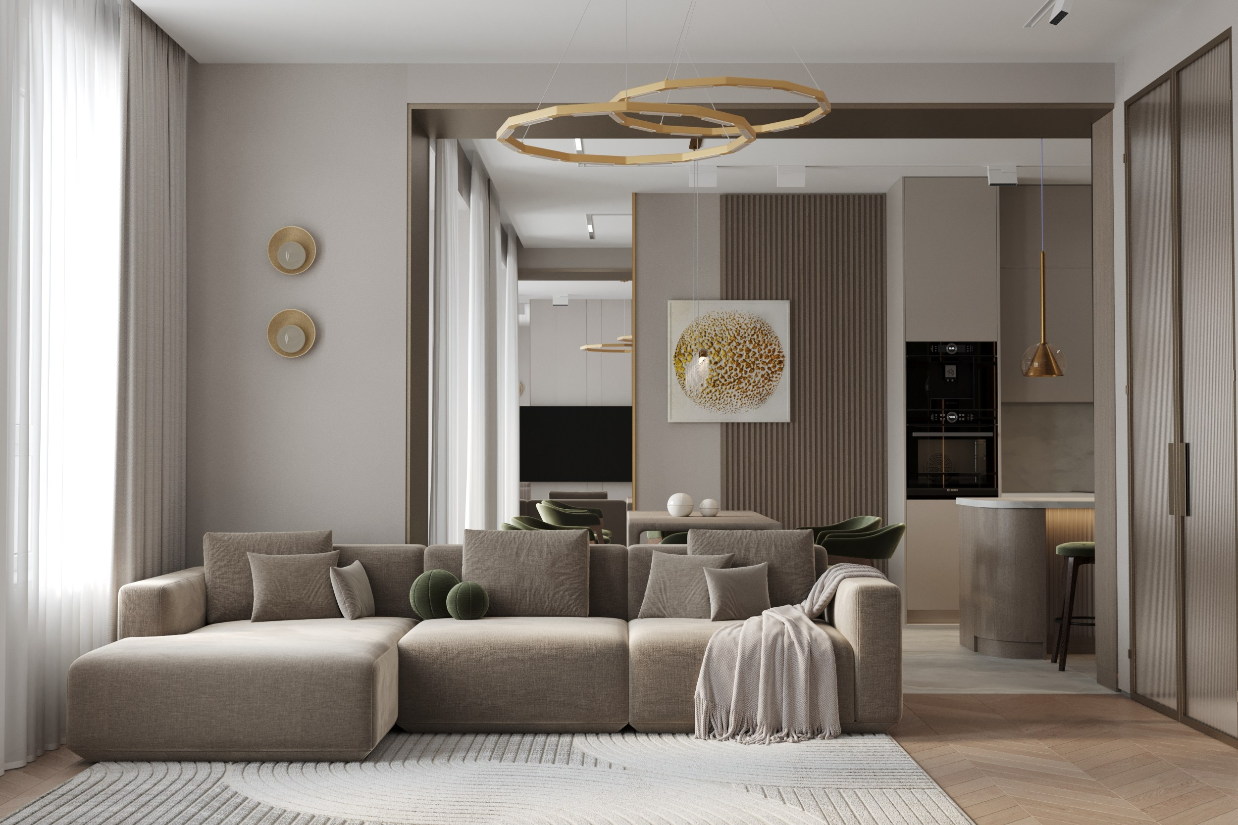 ЖК Аристократ. Студия дизайна интерьера BERNIDesign