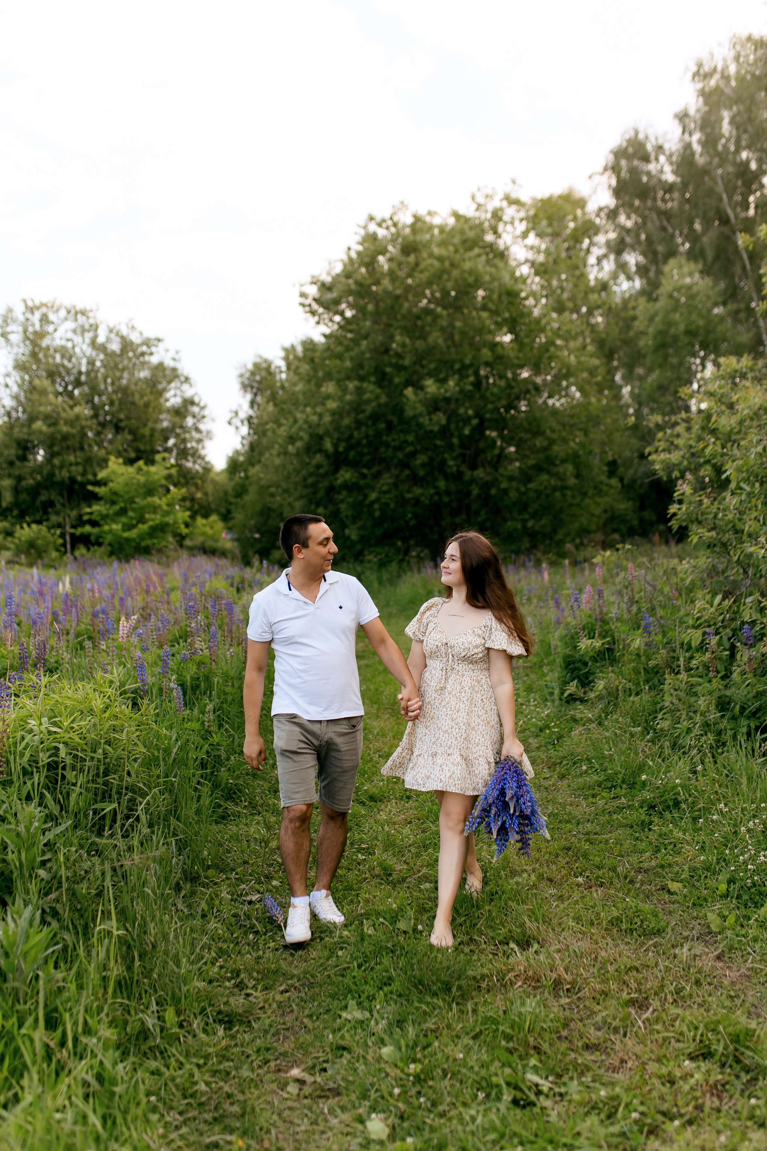 В люпинах. Свадебный и семейный фотограф в Туле и области Маша Костина