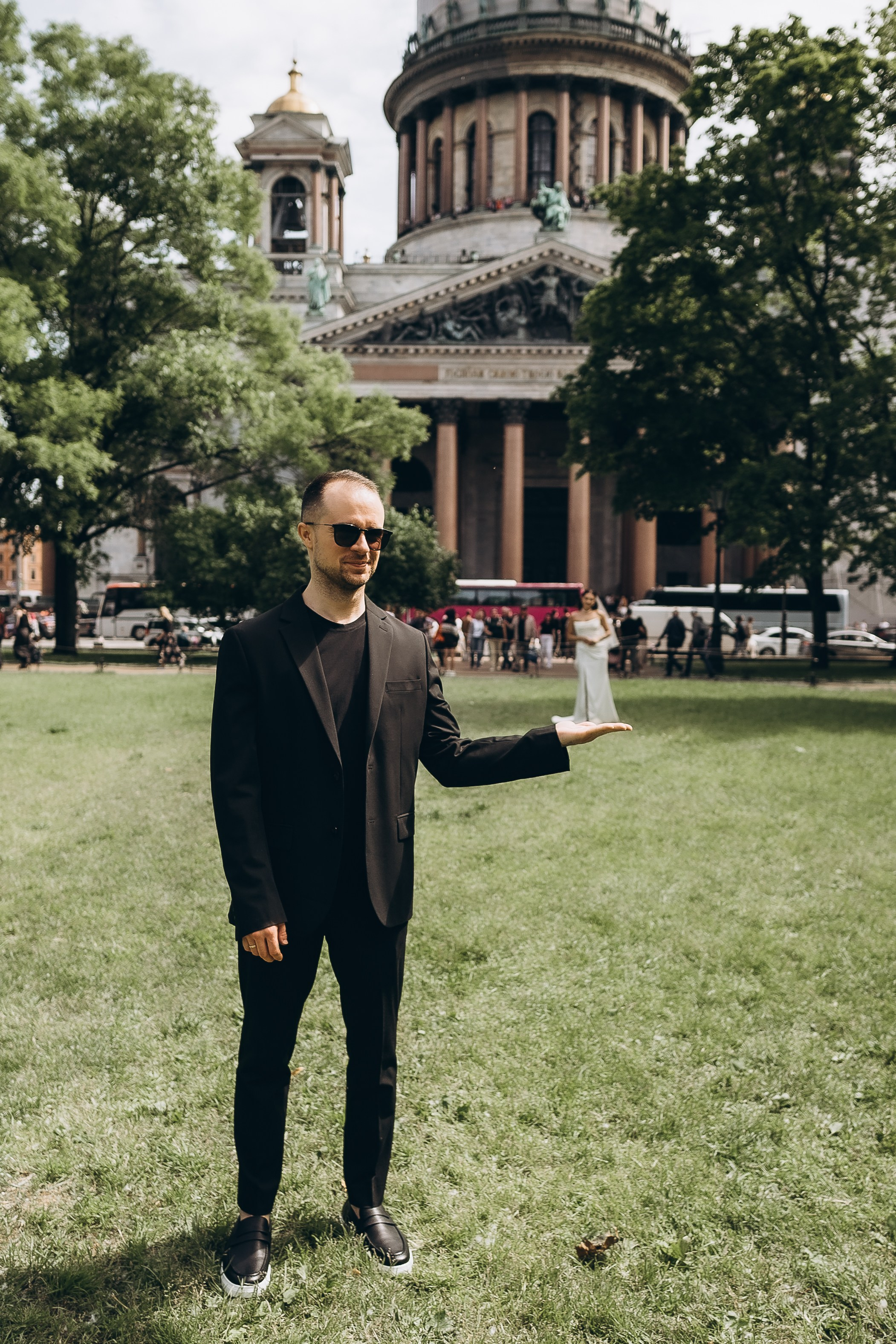 Свадебная Фотопрогулка Исаакиевский. Фотограф ПИТЕР СПБ Надежда Баранова