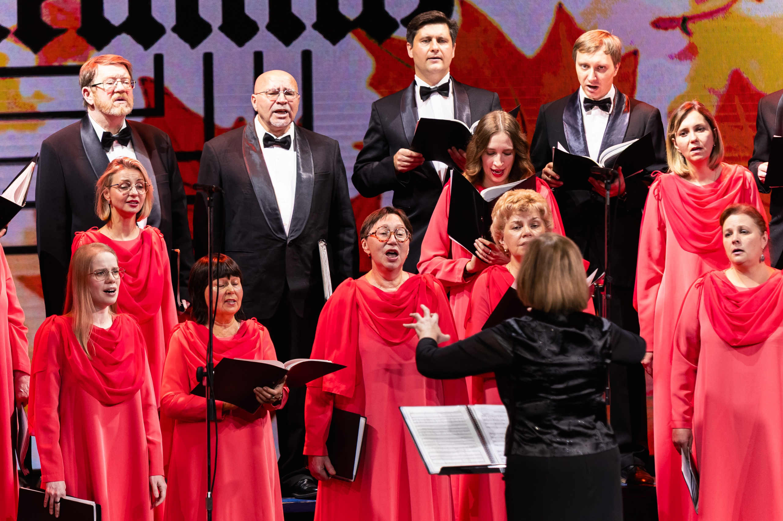 Выступление академического хора. Фотограф в Москве Михаил Штаханов