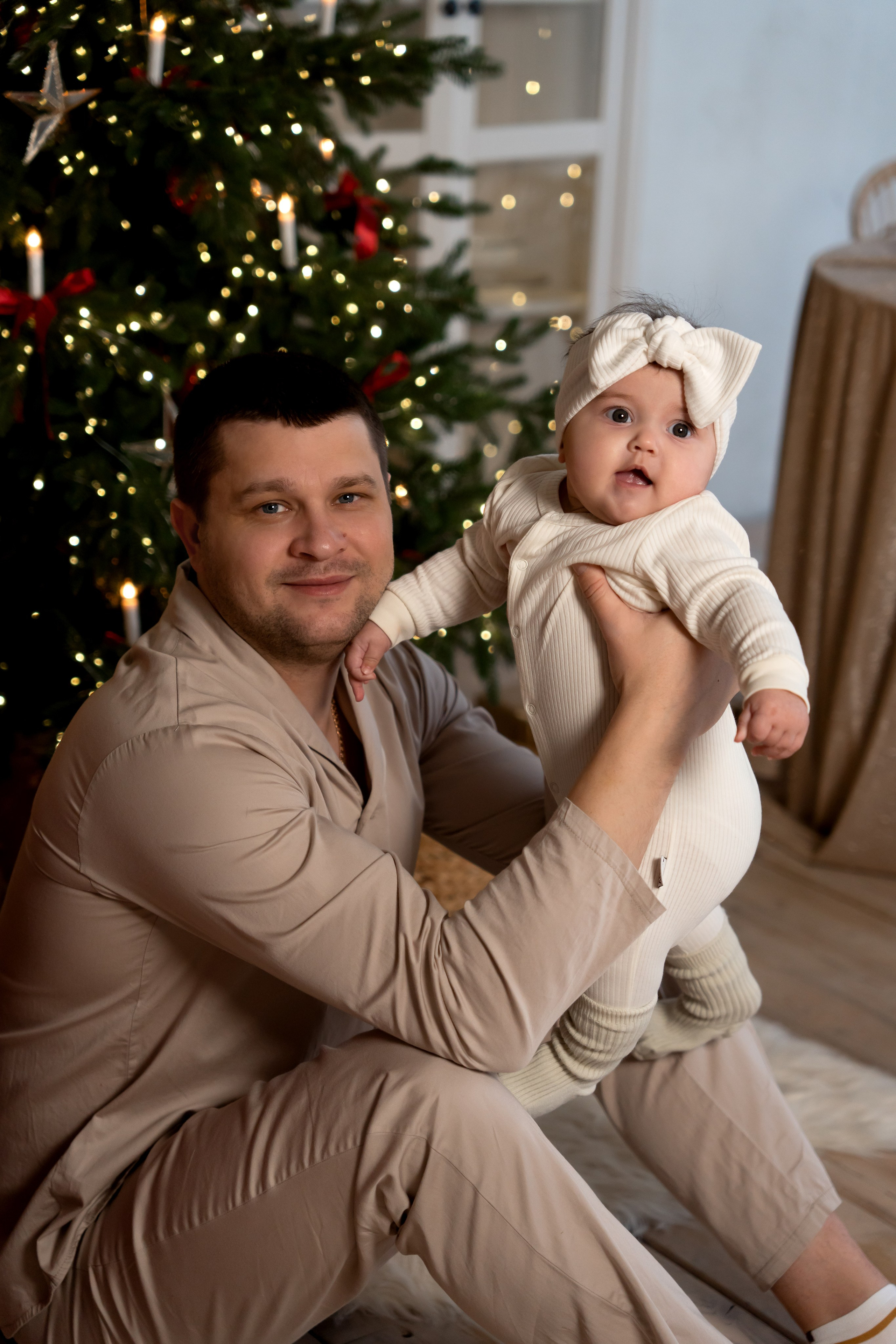 Теплая новогодняя семейная фотосессия. Фотограф в Красноярске. Юлия Чаушанская