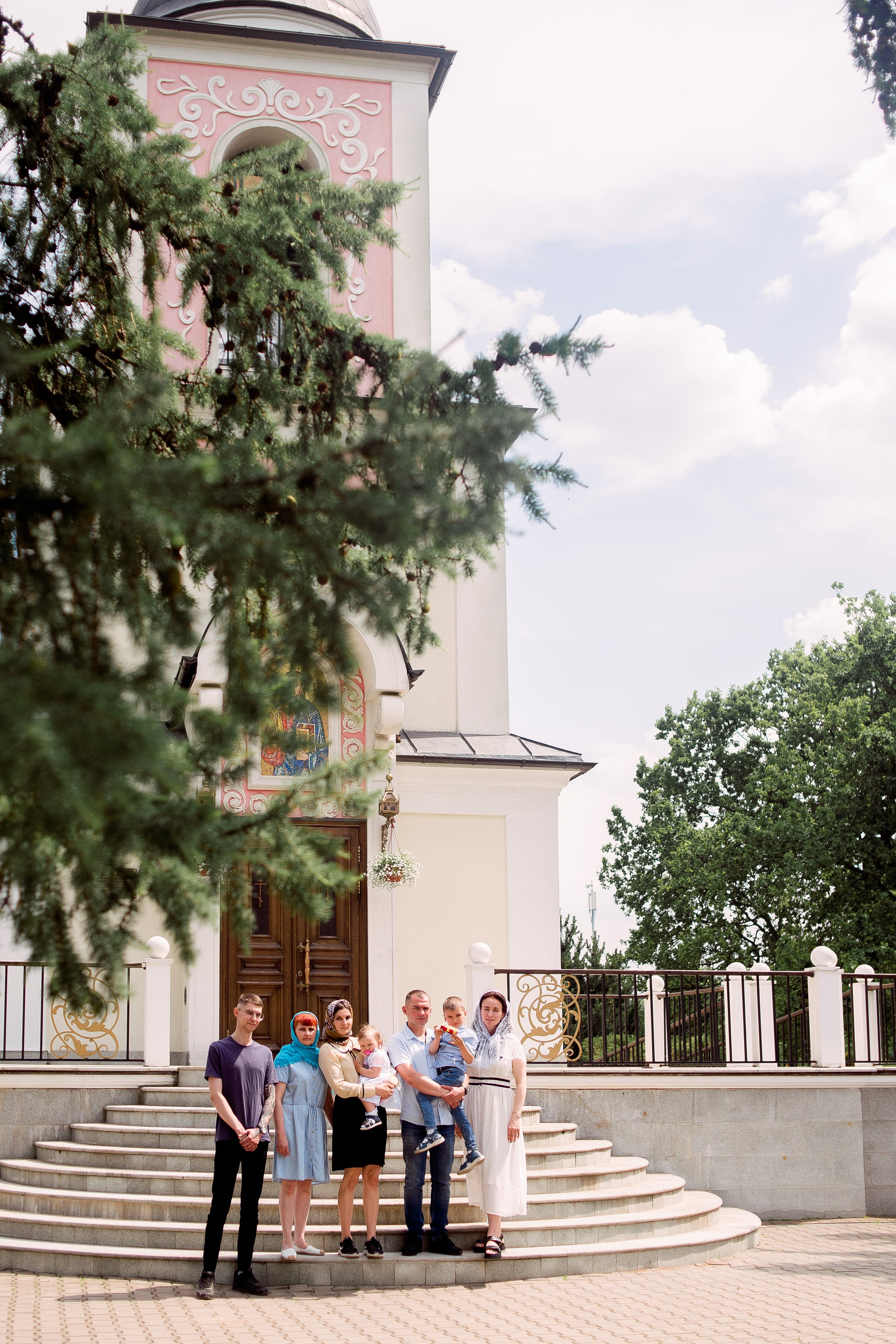 Крещение Ники. Фотограф Юлия Попова