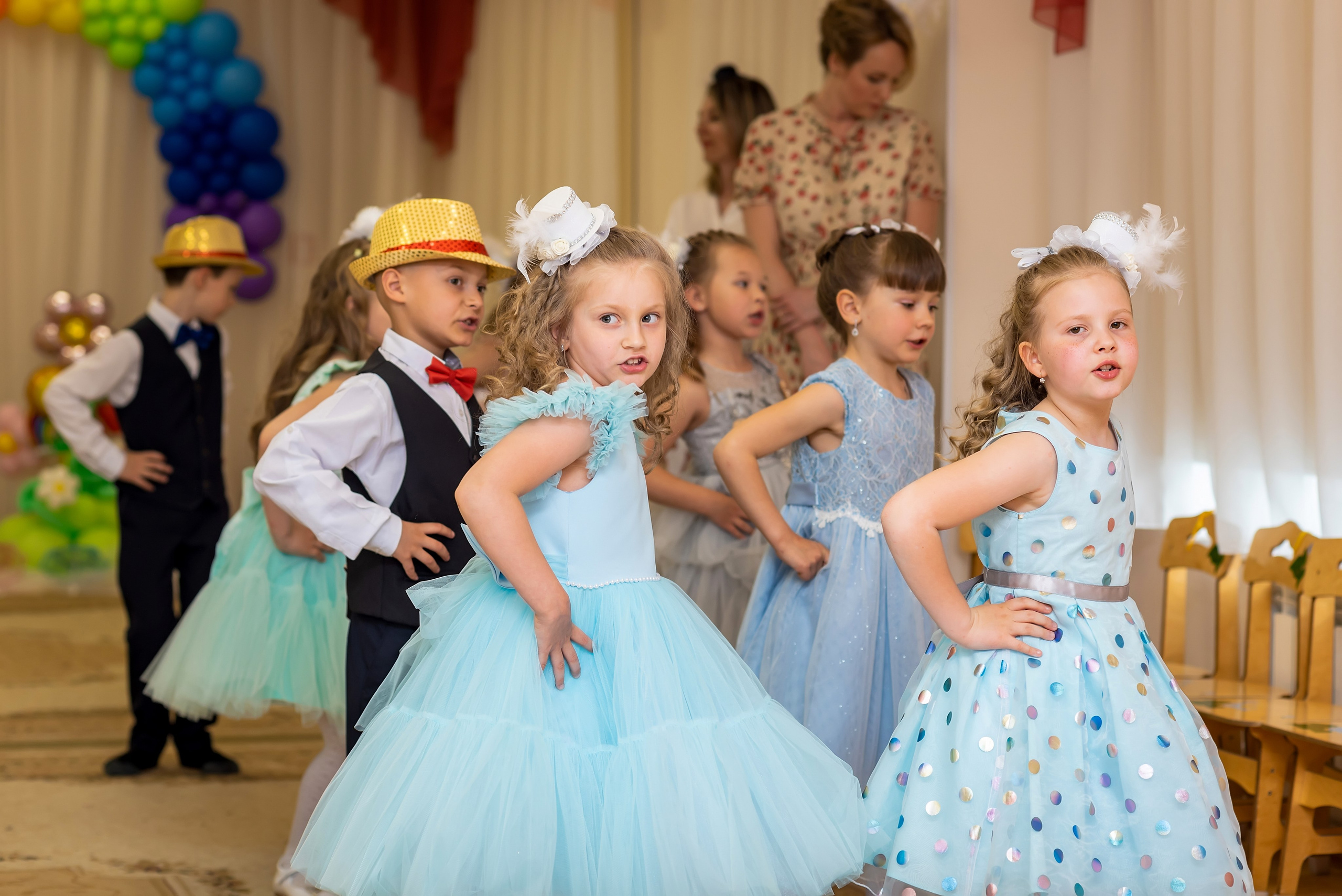 Выпускные в саду. Фотограф Юлия Попова