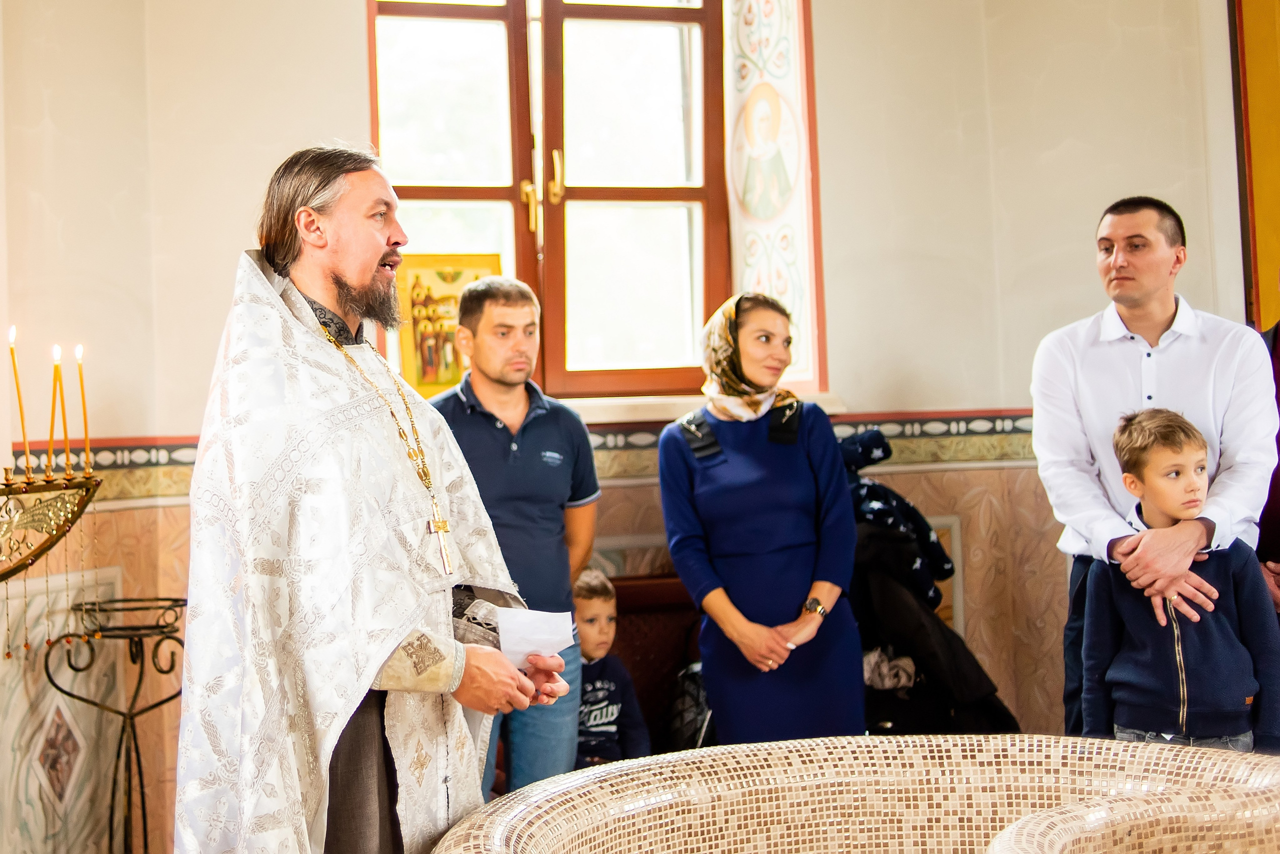 Крещение Владислава. Фотограф Юлия Попова