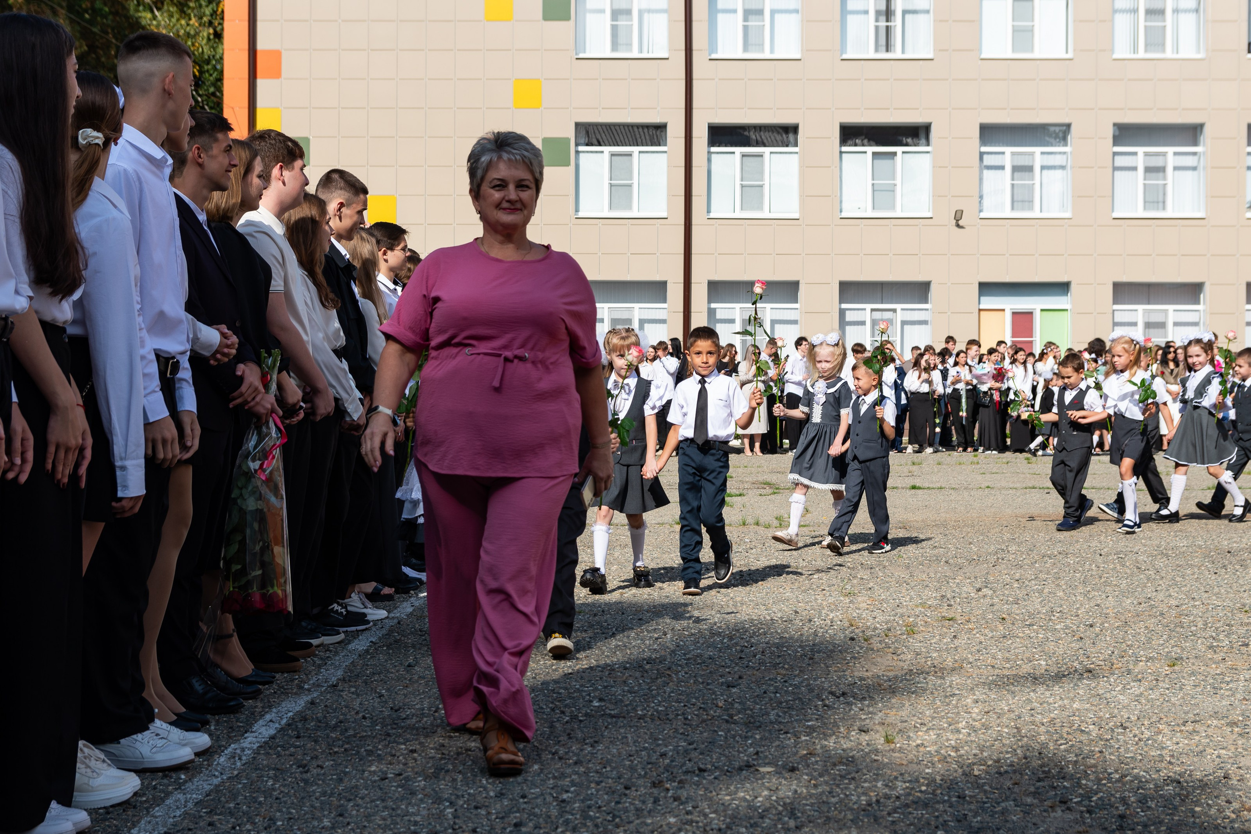 Школьная линейка. Репортажный фотограф в Ставрополе