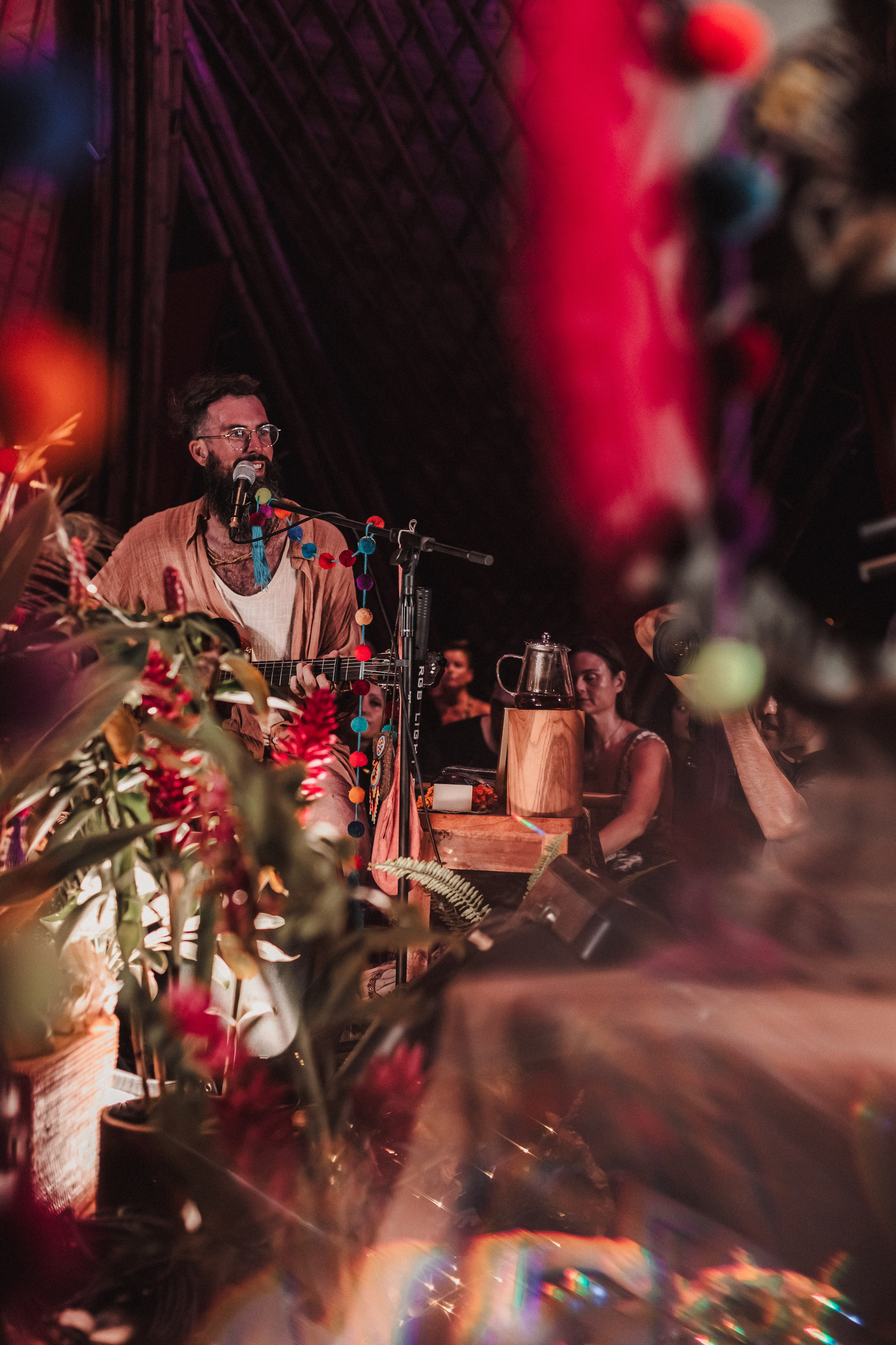 Hanuman Project kirtan at Alchemy march. Mariam Bagdasaryan