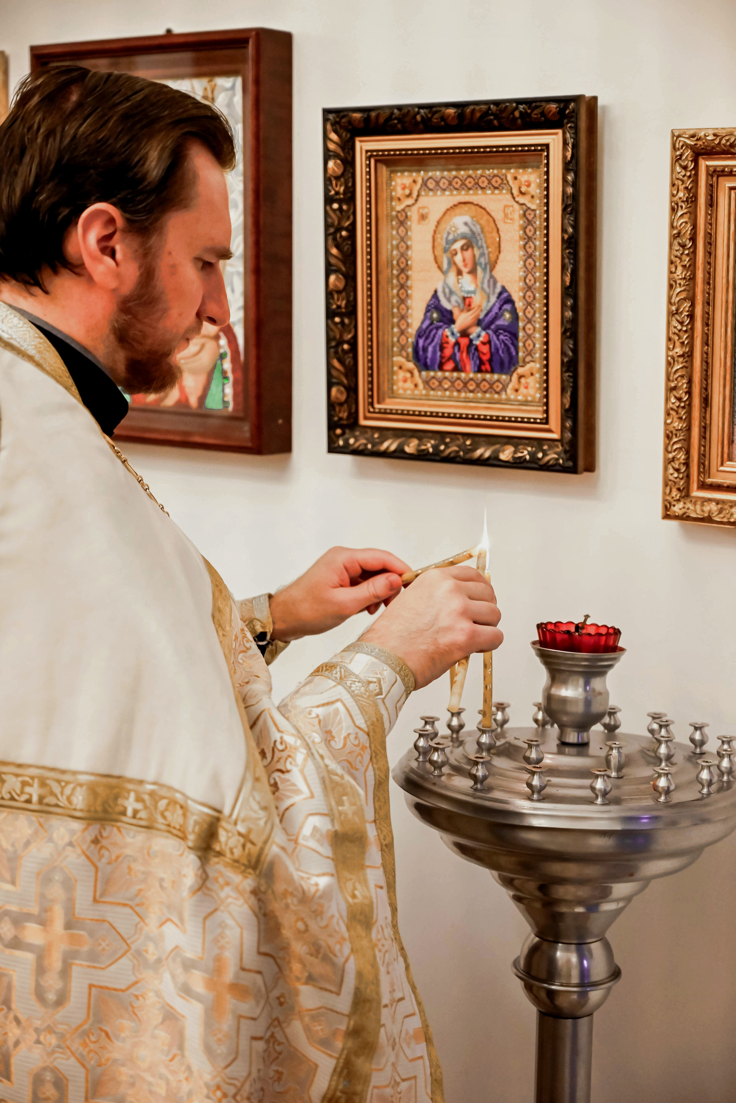 Крещение Вероники. Семейный и детский фотограф Москва