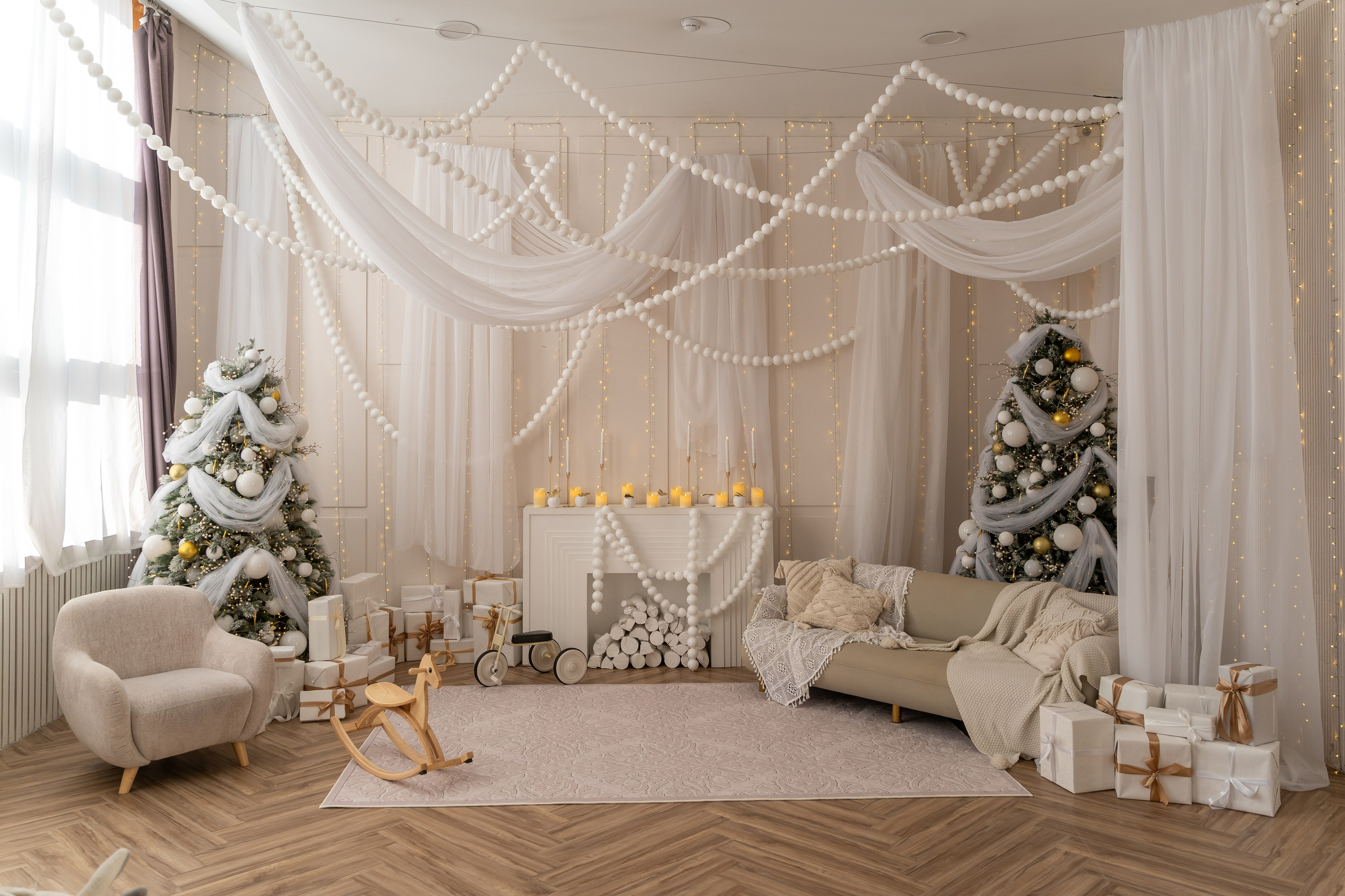 Фотостудии новый год 2025. Профессиональный фотограф Максим Романов в городе Хабаровске