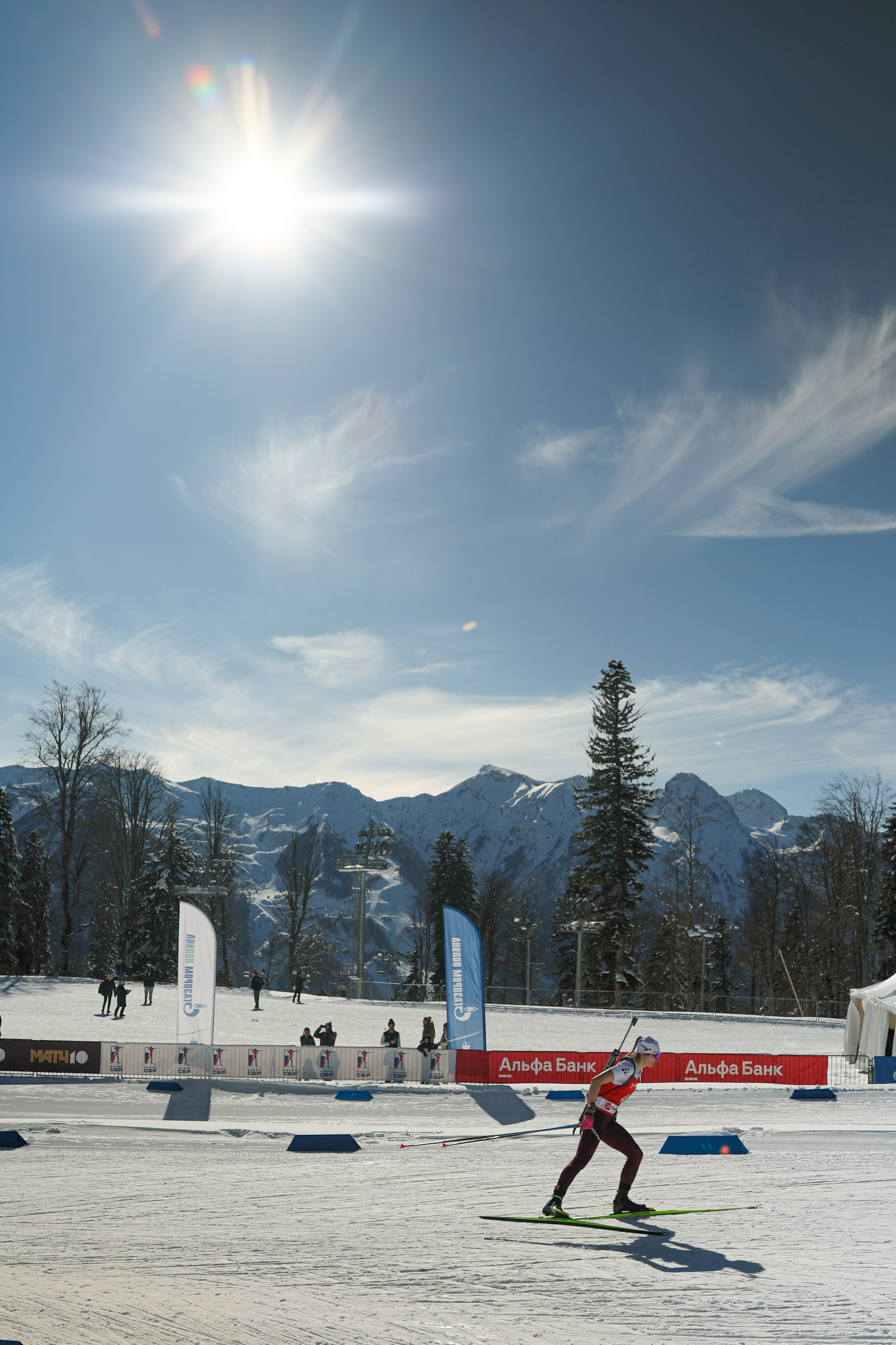 Биатлон спринт