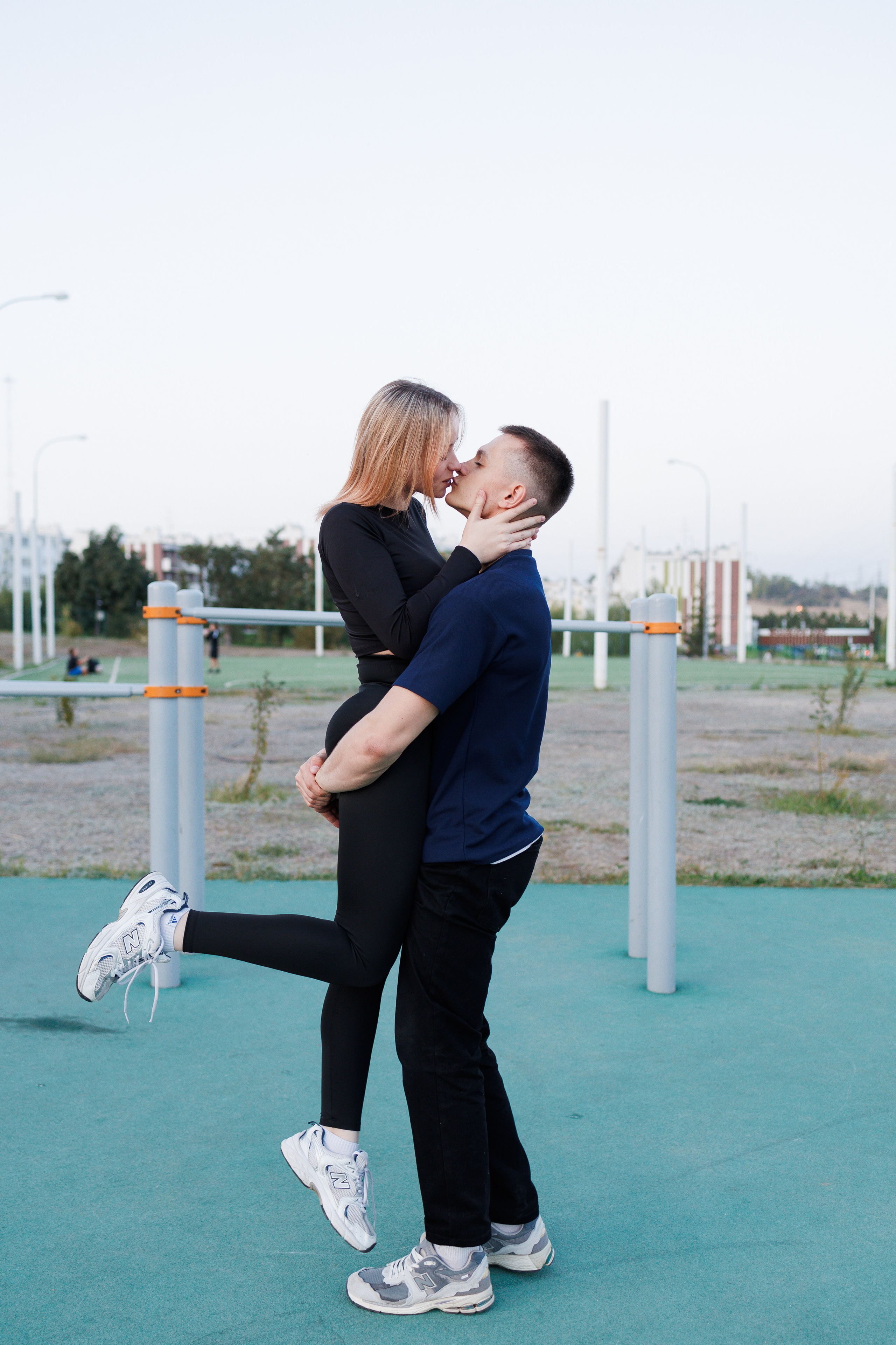 На спорт площадке (Настя+Игорь). Photograph Svetlana Volkova