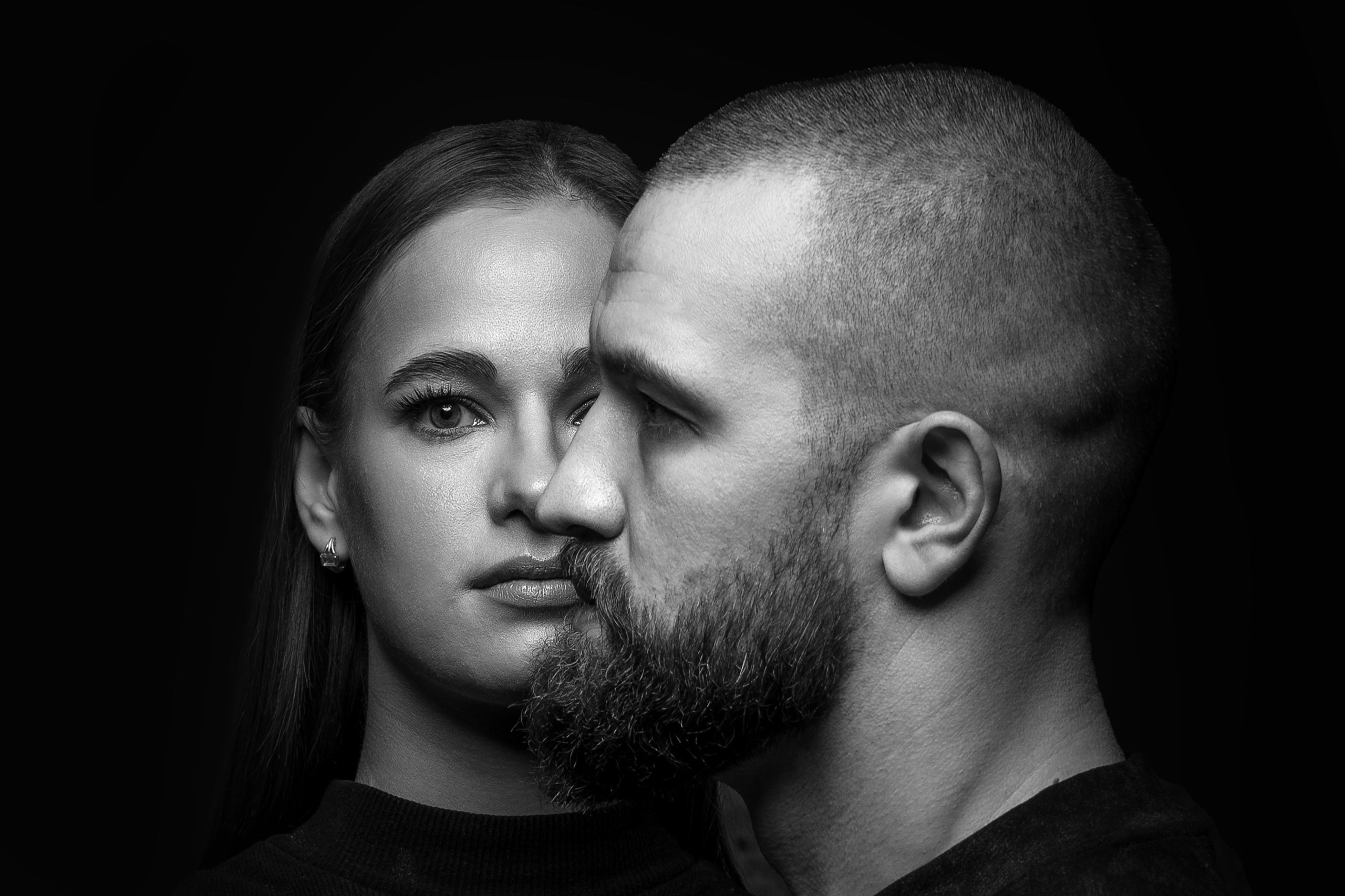 ПАРНЫЙ СТУДИЙНЫЙ ПОРТРЕТ. Антон Тимошевский, профессиональный портретный фотограф в Москве и Орле
