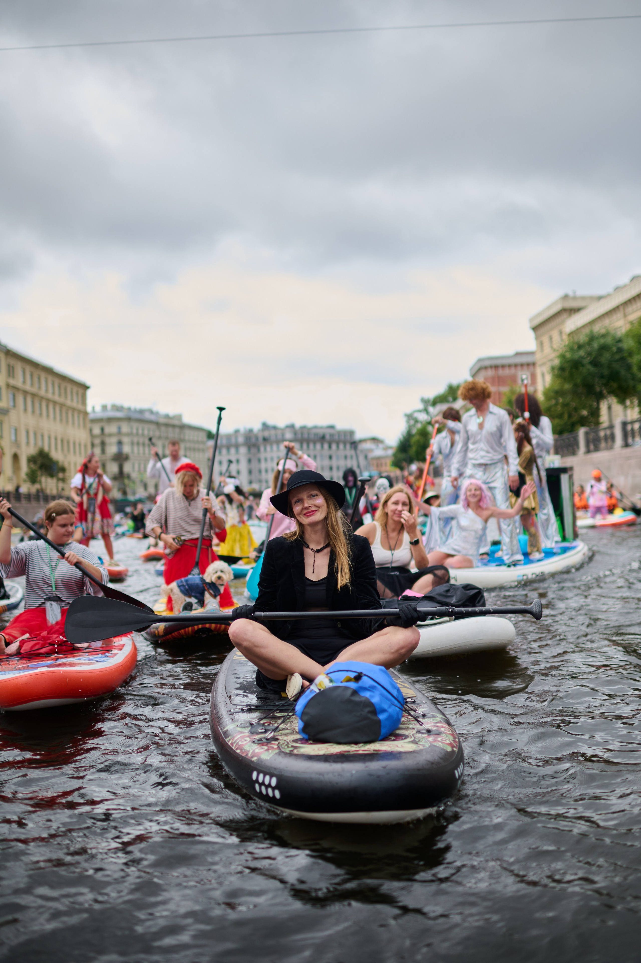 Фонтанка 2025. Фотосъемки на сапах, Москва. Сплавы на сапах