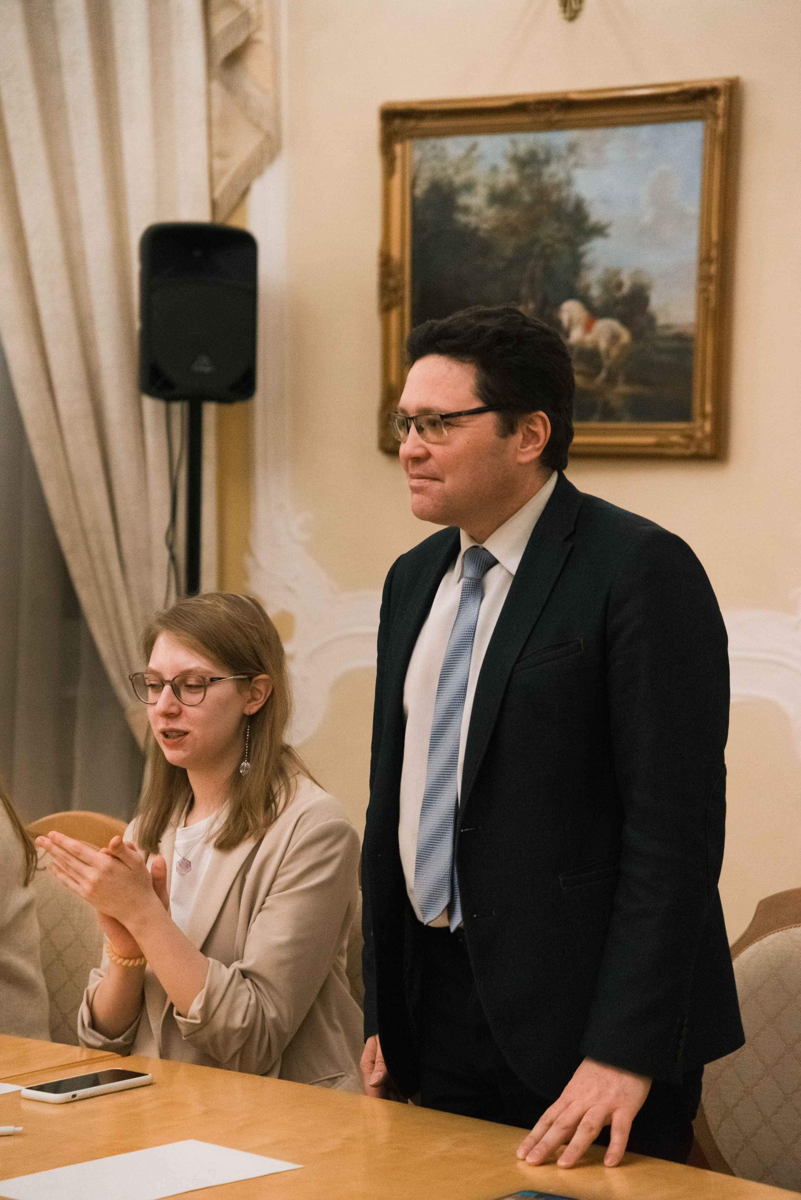 Собрание Совета обучающихся РГПУ им. Герцена. Портретный фотограф в СПб Степан Клеменче