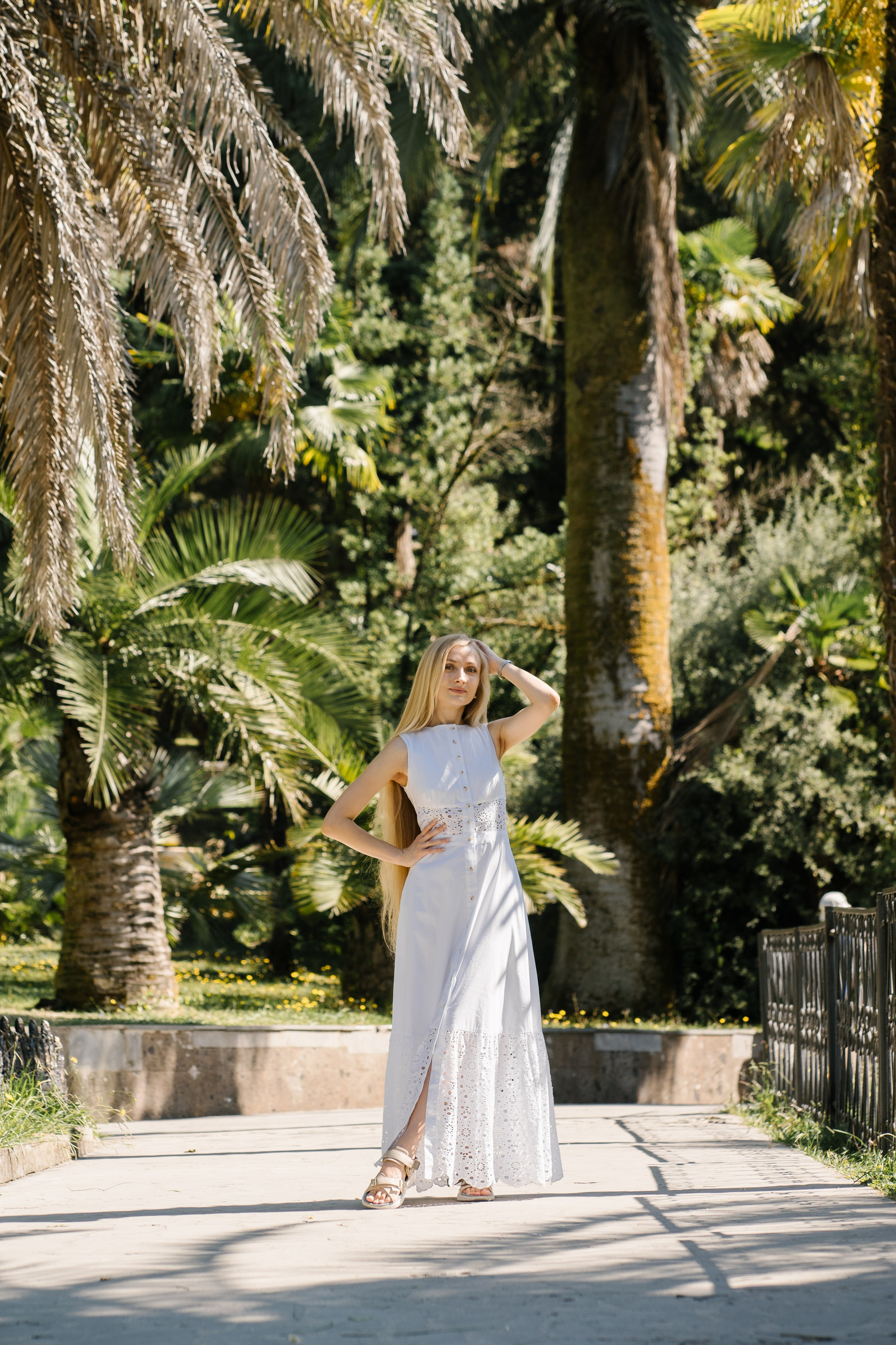 Фотосессия в дендрарии. Фотограф в Сочи Тиунова Маргарита и Тиунов Евгений