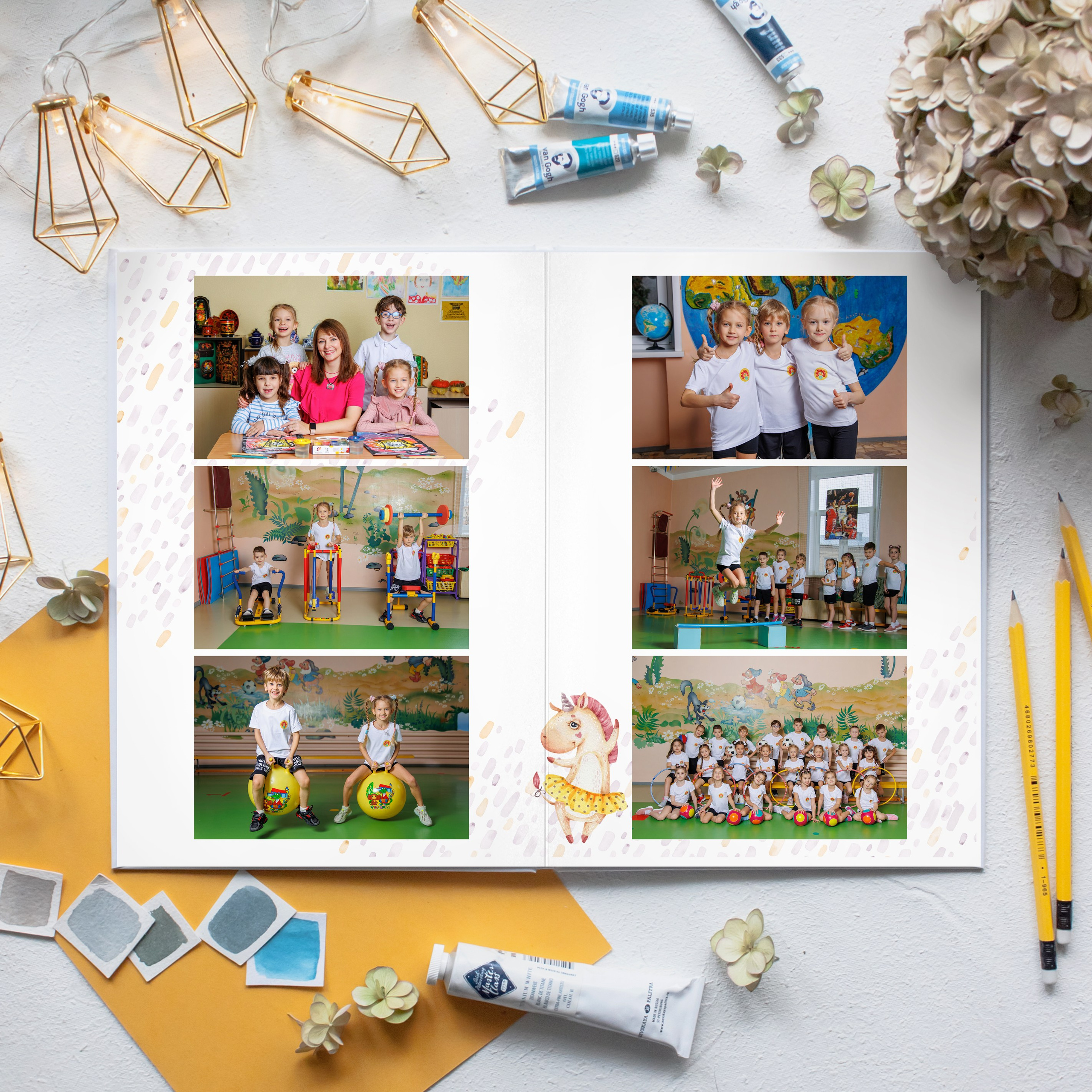 Дино и единорожки. Школьный фотограф Саратов Золотарь Ольга