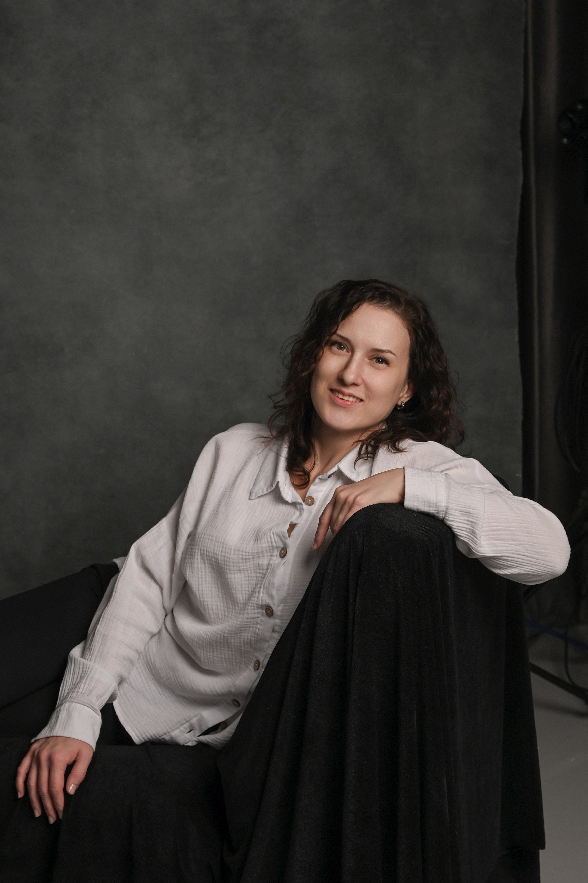 Потретная женская фотосессия. Портретный фотограф в Москве Казьмина Олеся