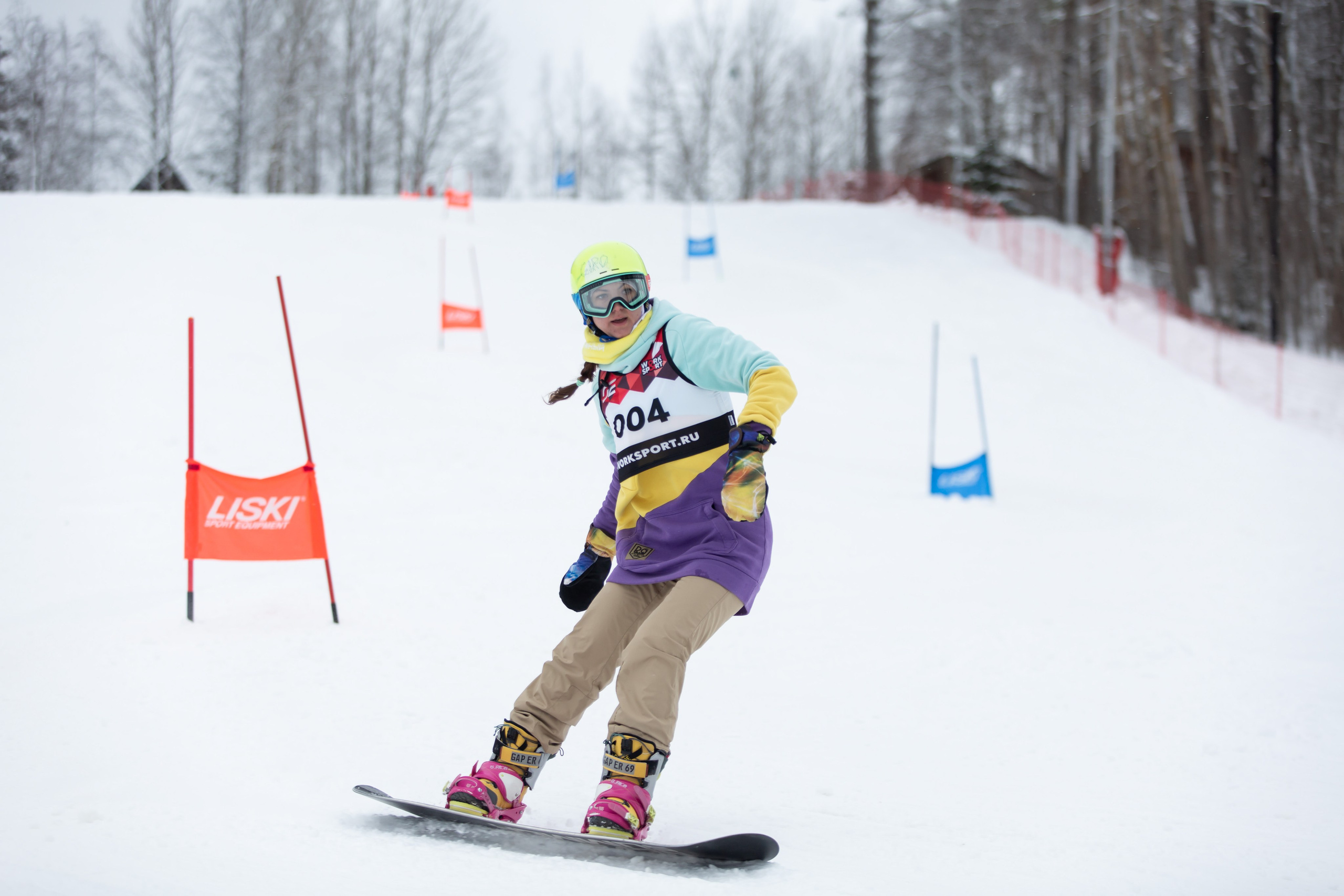 Сноуборд и лыжи для «Work&Sport». Снимаю съемки